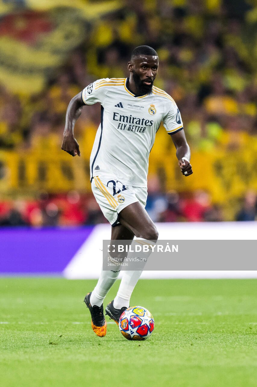 Antonio Rudiger of Real Madrid