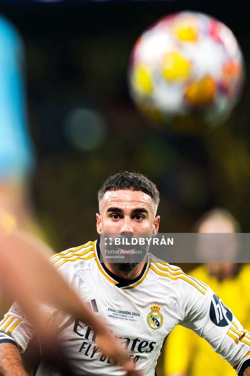 Dani Carvajal of Real Madrid