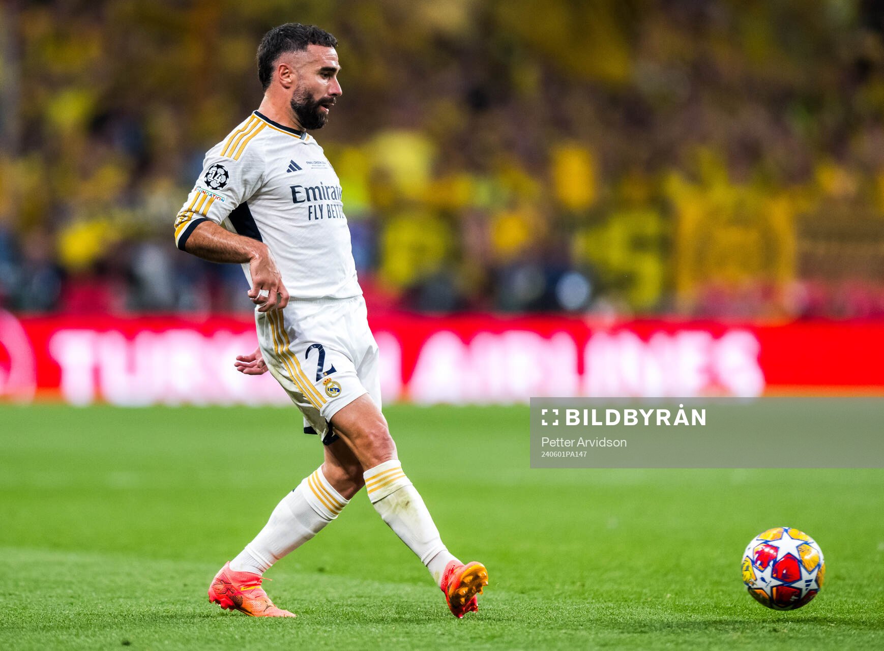 Dani Carvajal of Real Madrid