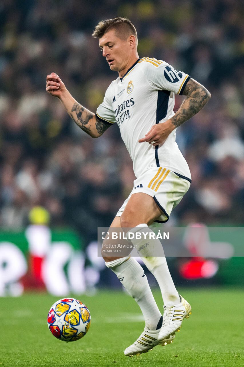 Toni Kroos of Real Madrid