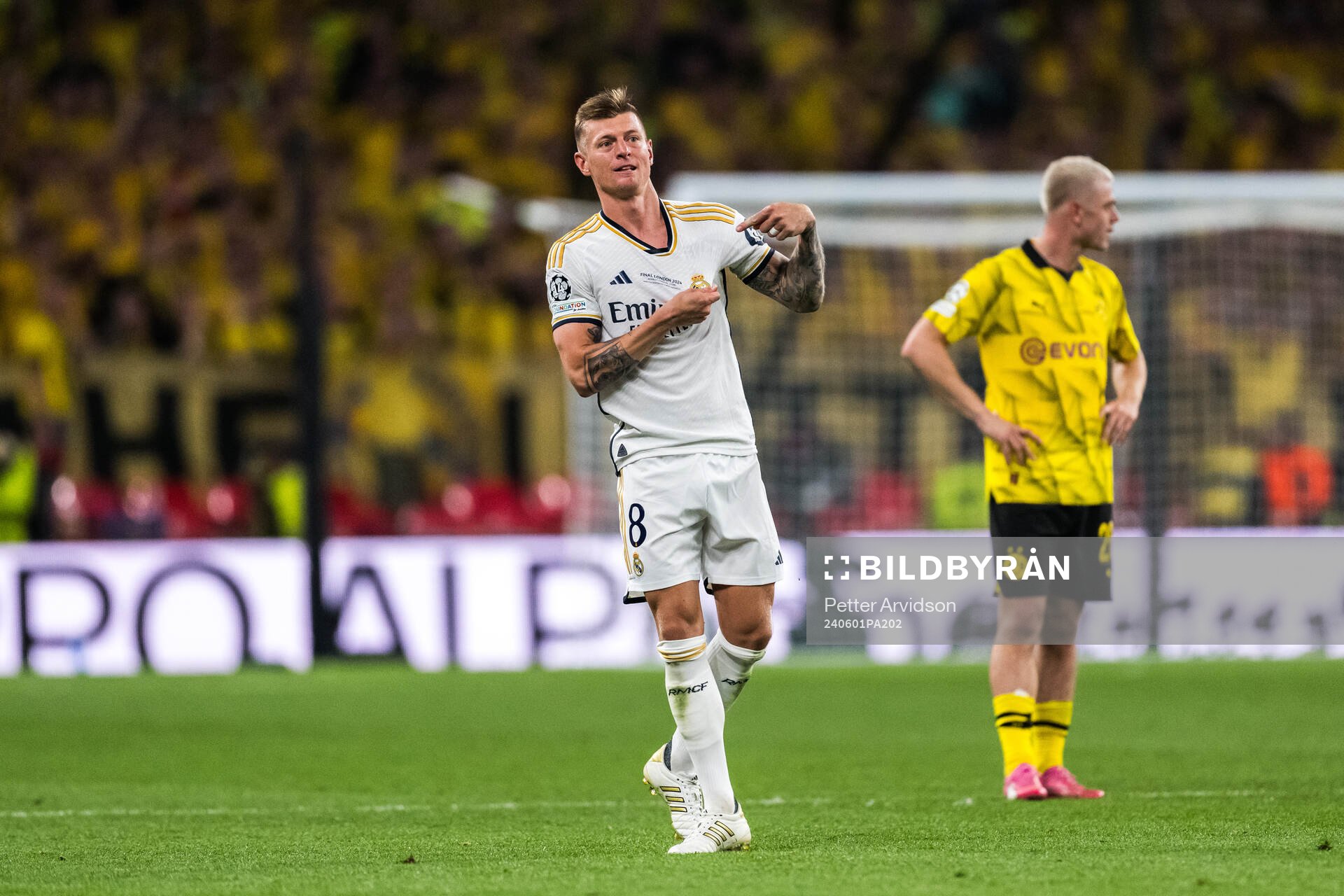 Toni Kroos of Real Madrid