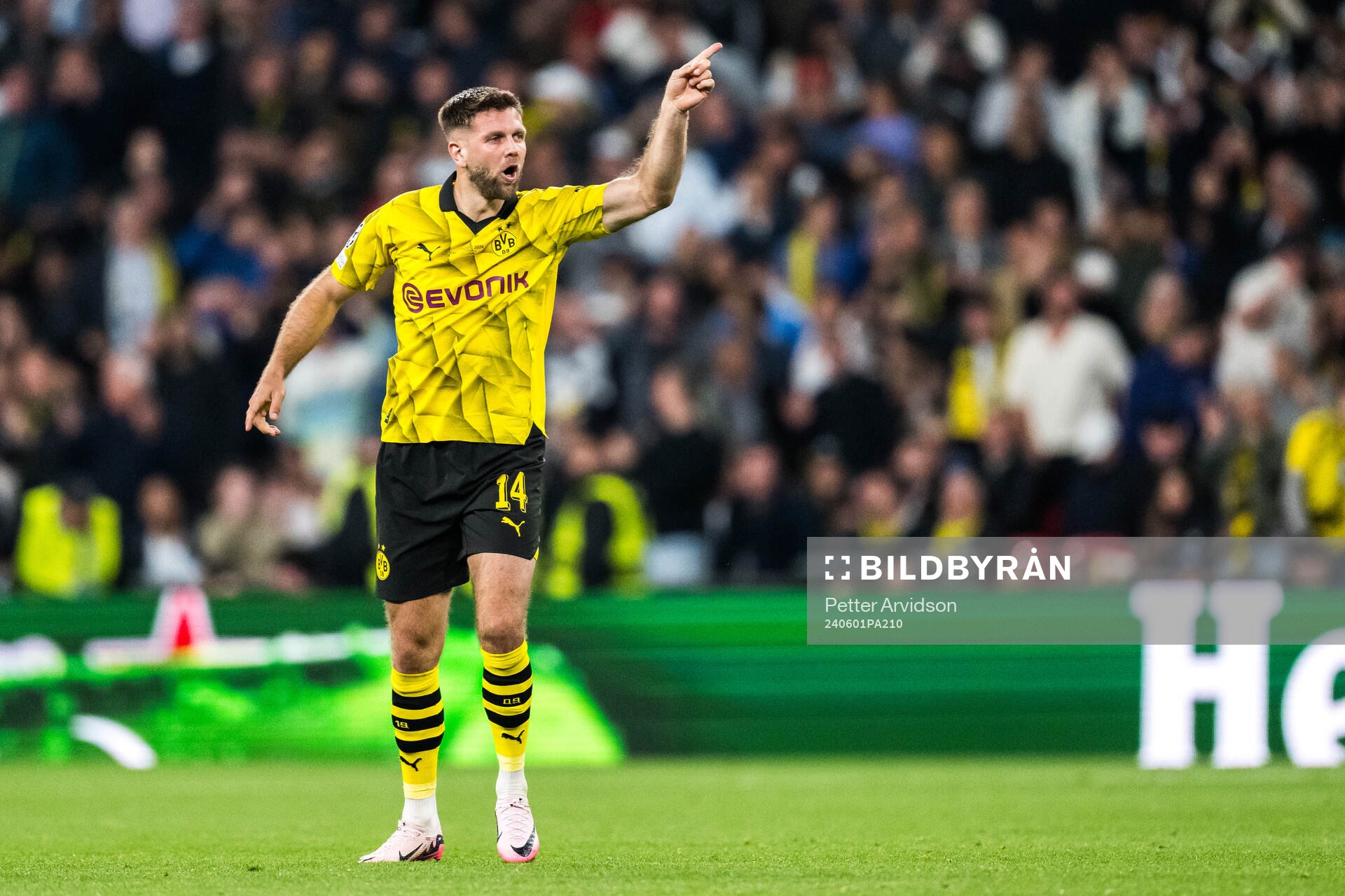 Niclas Fullkrug of Dortmund