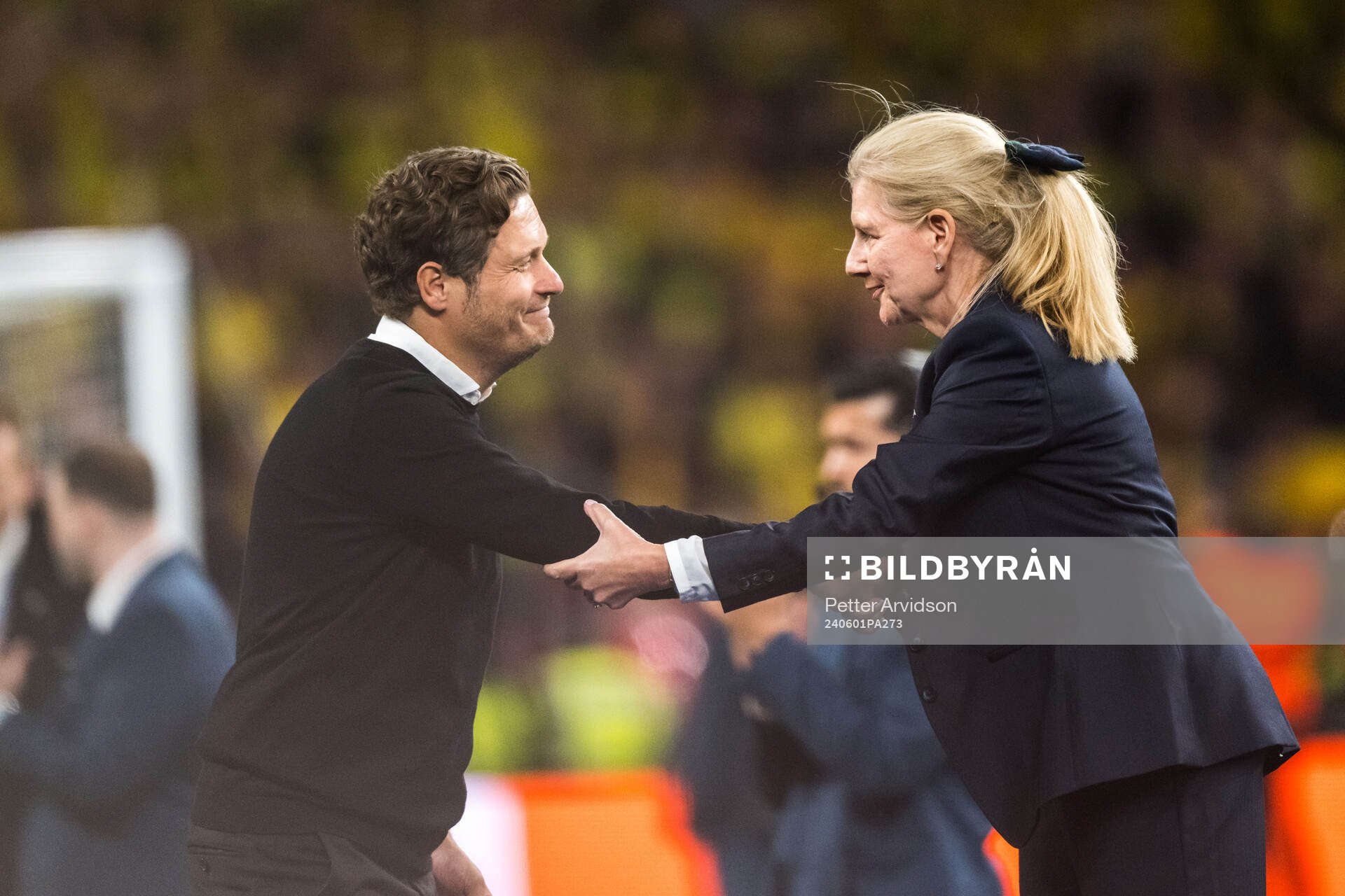 Head coach Edin Terzic of Dortmund after the UEFA Champions League final between Dortmund and Real Madrid on June 1, 2024 in London.