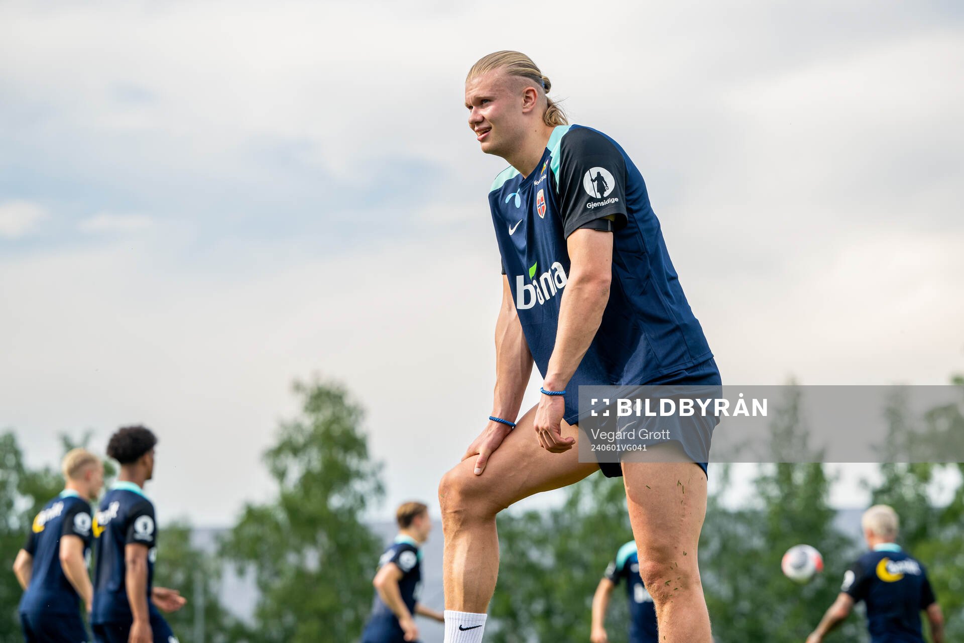 Erling Braut Haaland of the Norwegian national football team