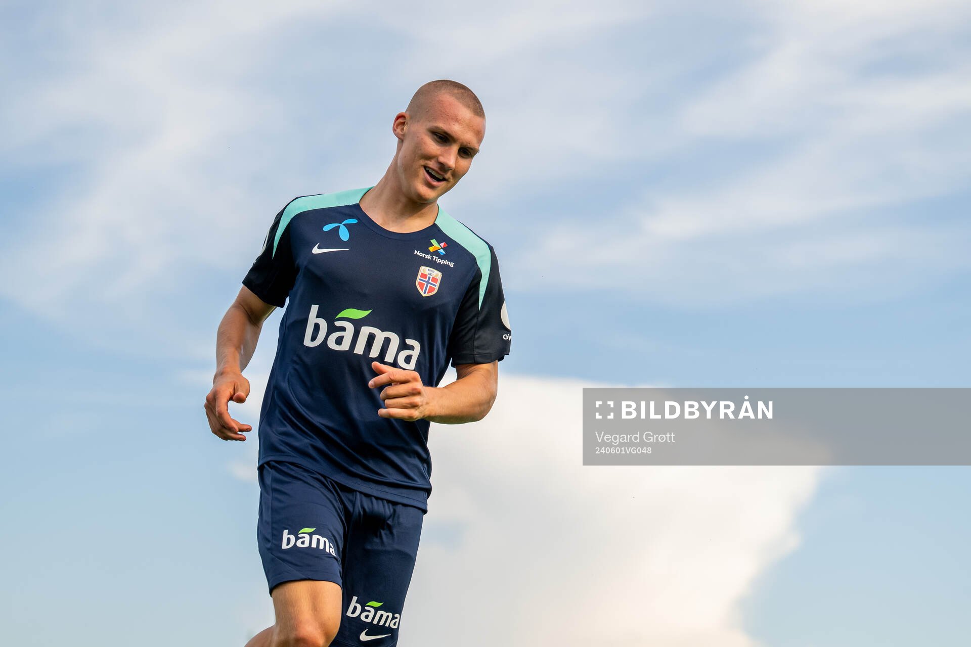 Leo Skiri Østigård of the Norwegian national football team