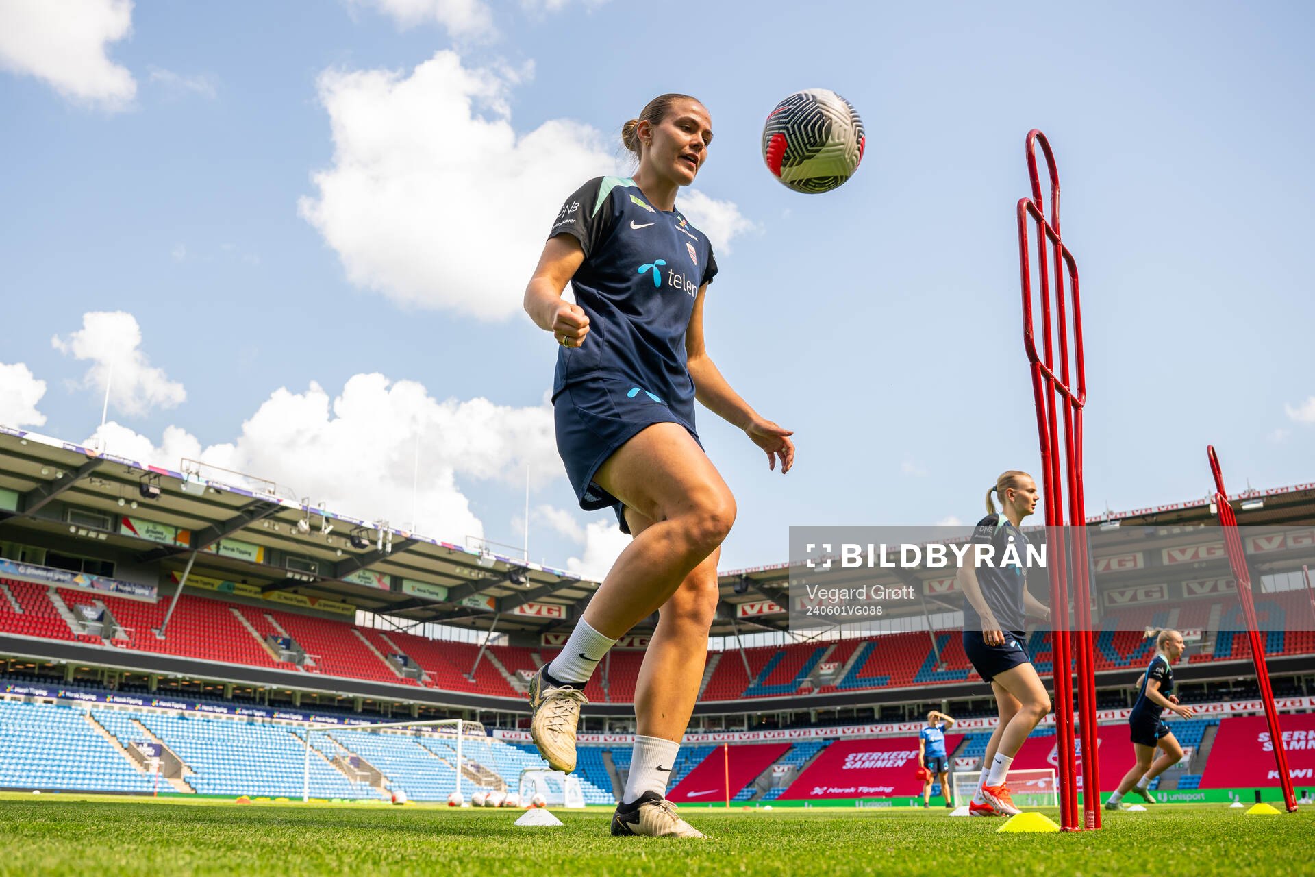 Marthine Østenstad of the Norwegian women's national