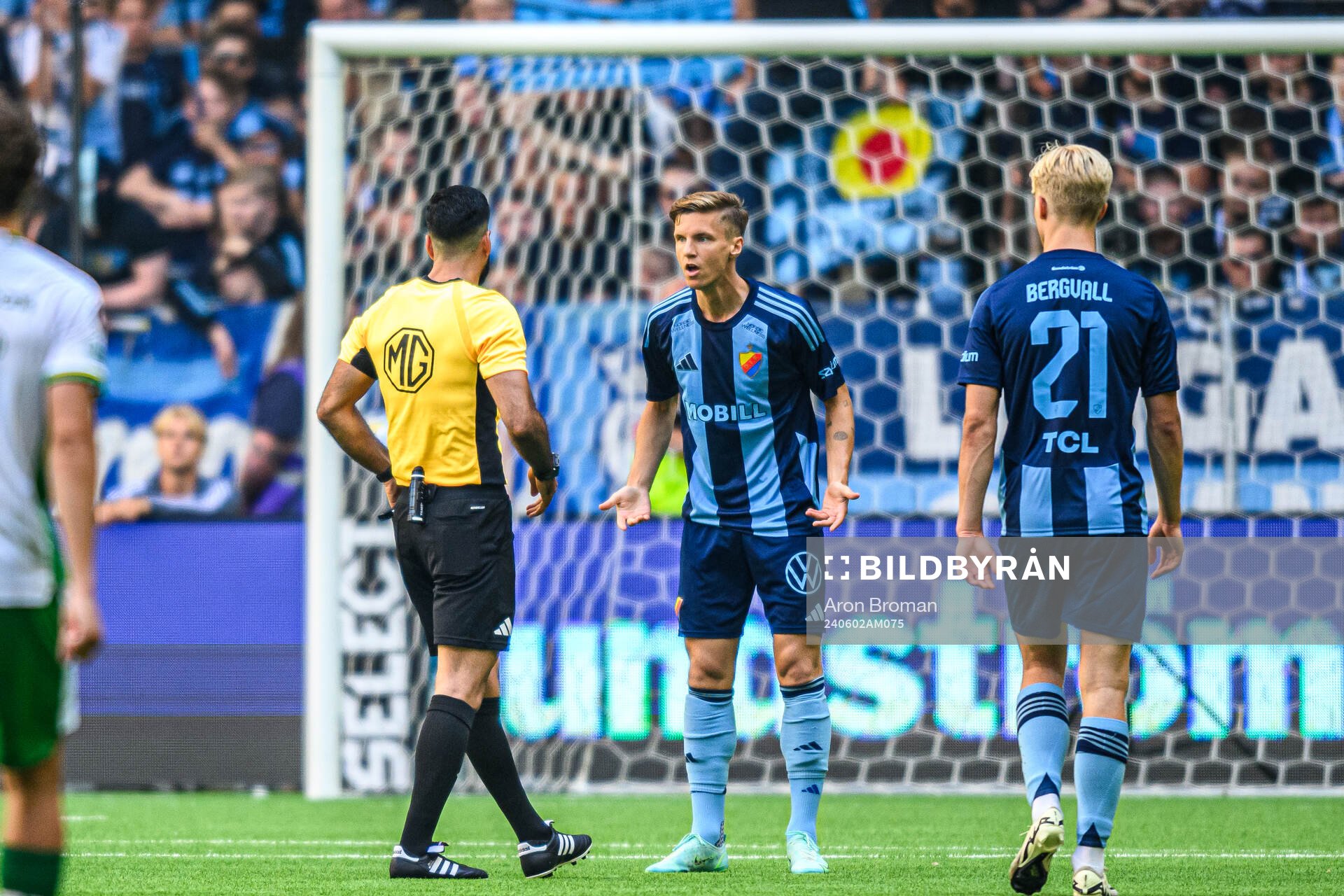Djurgårdens Samuel Leach Holm reagerar på domslut