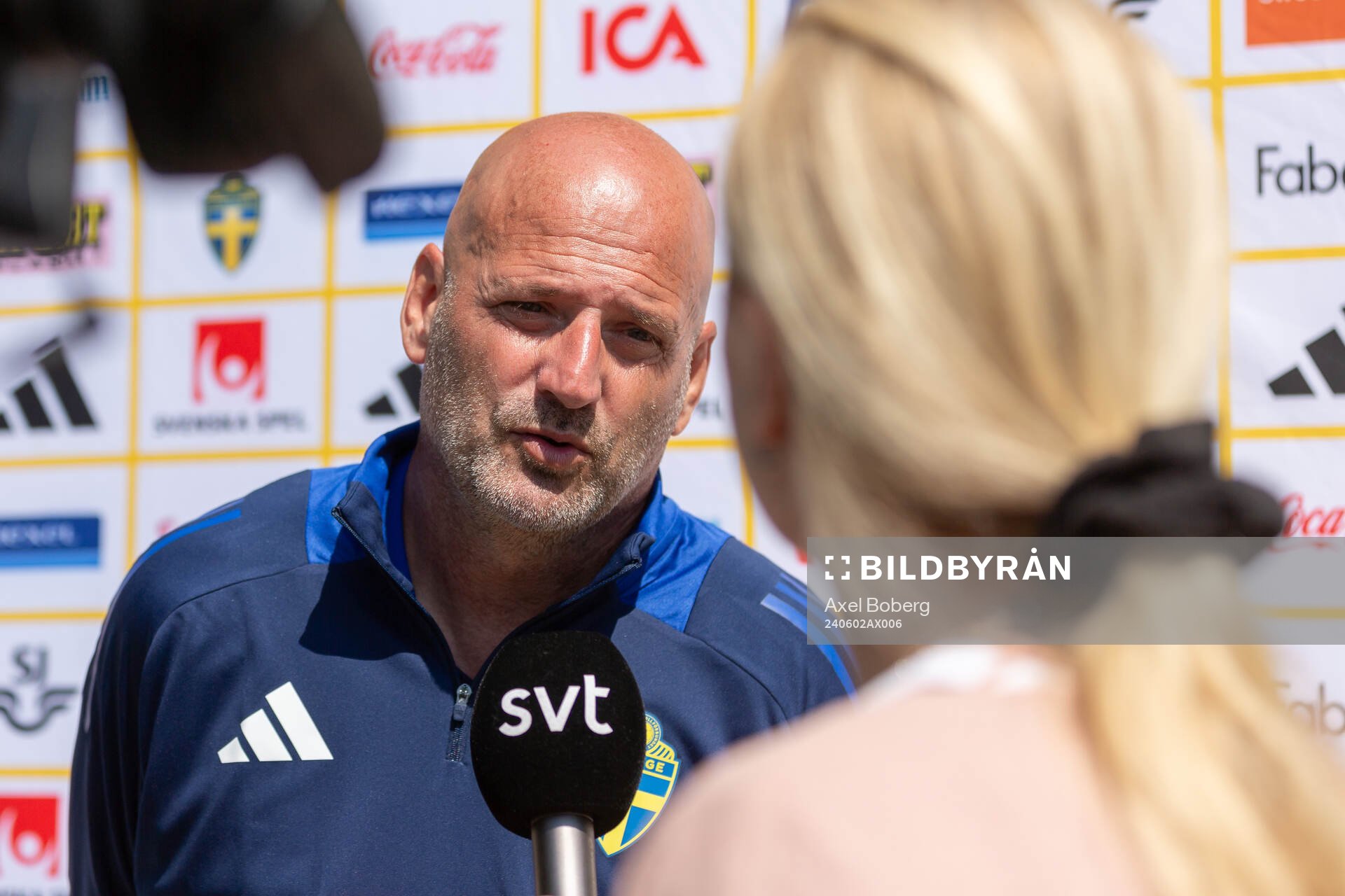 Assistant coach Magnus Wikman