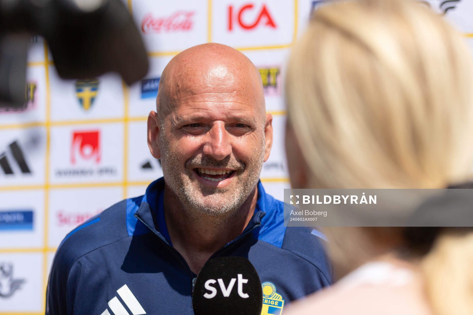 Assistant coach Magnus Wikman