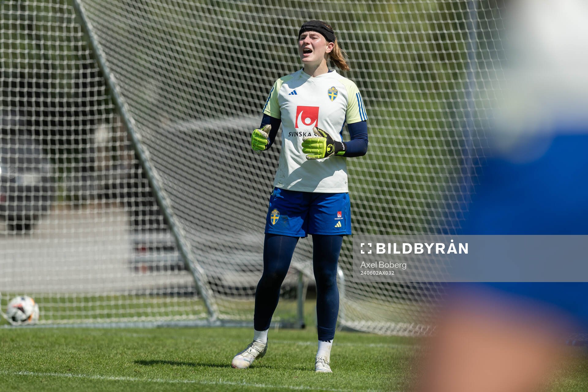Goalkeeper Tove Enblom of Sweden
