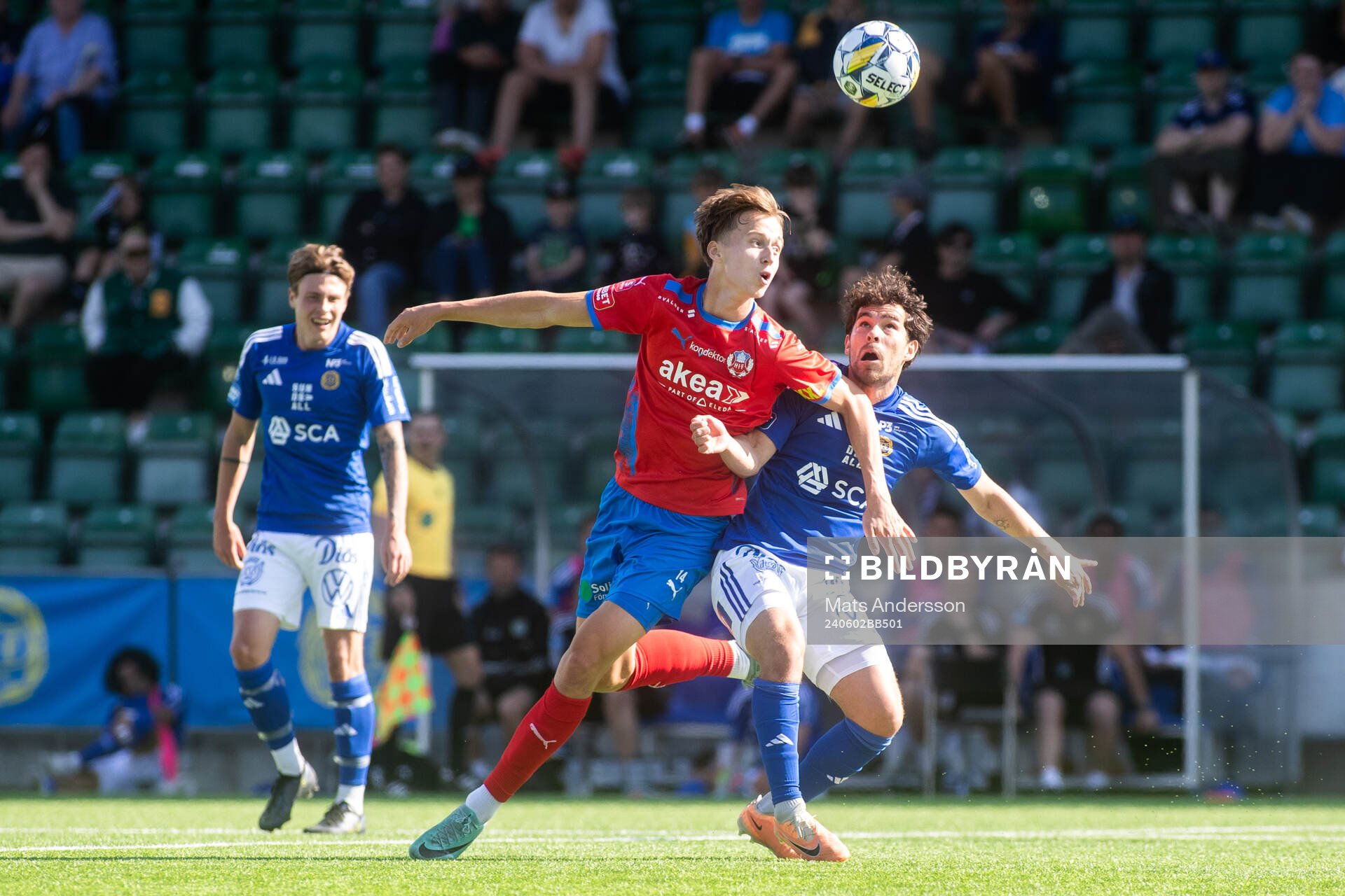 GIF Sundsvalls Marcelo Palomino och Helsingborgs Lukas
