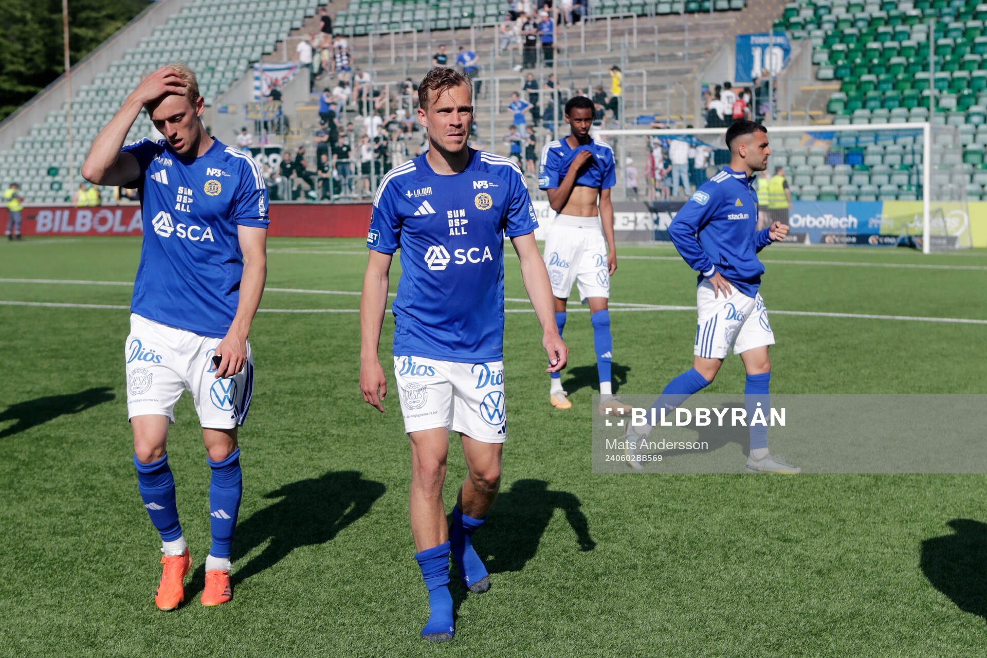 GIF Sundsvalls spelare deppar