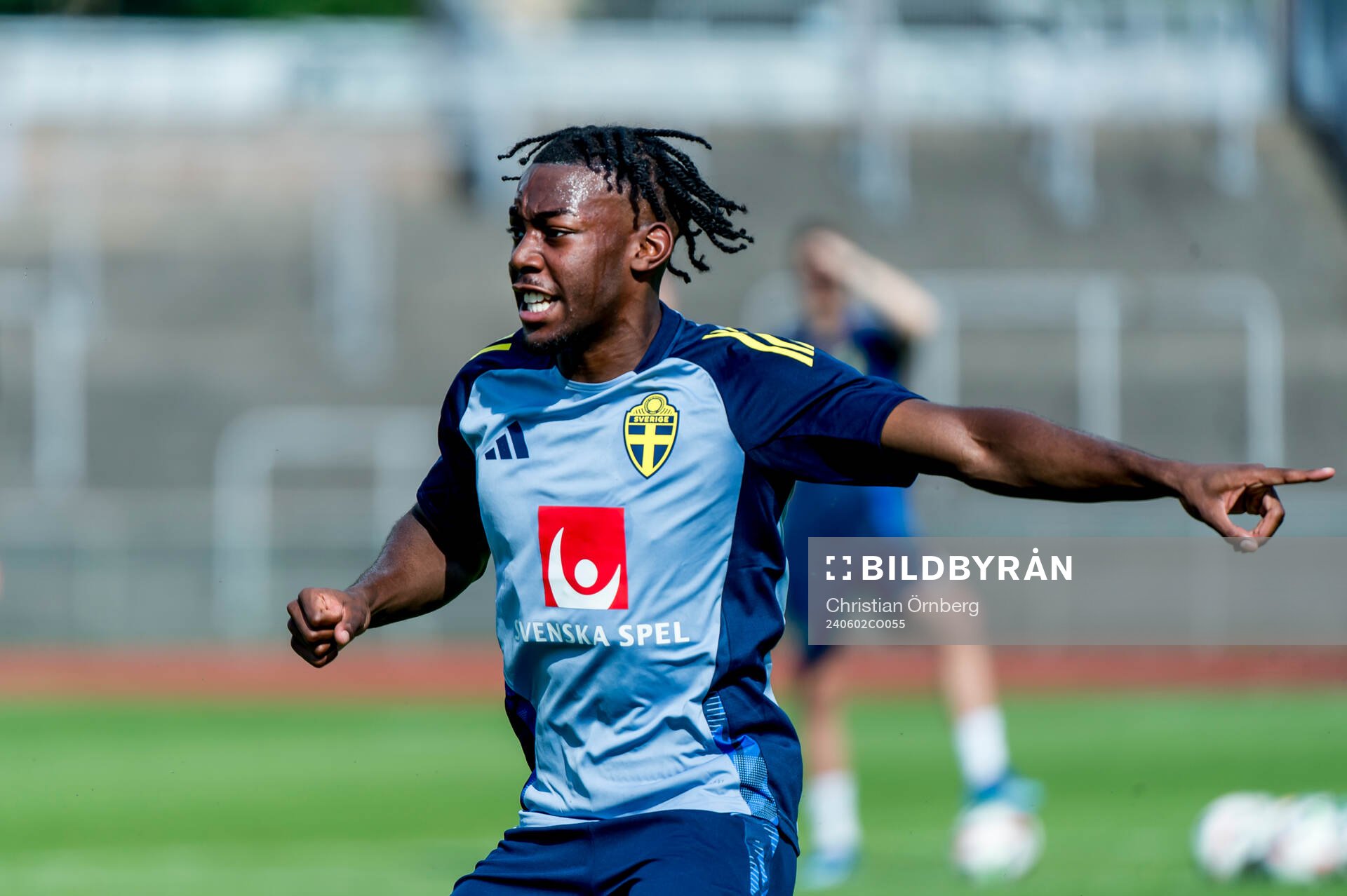 Anthony Elanga of Sweden