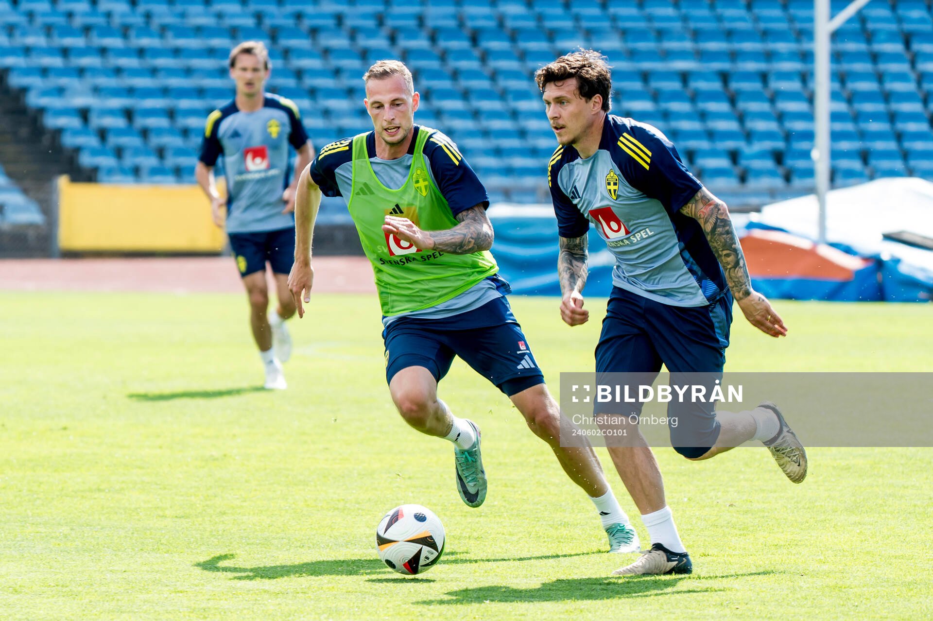 Gustaf Nilsson and Victor Nilsson Lindelöf of Sweden