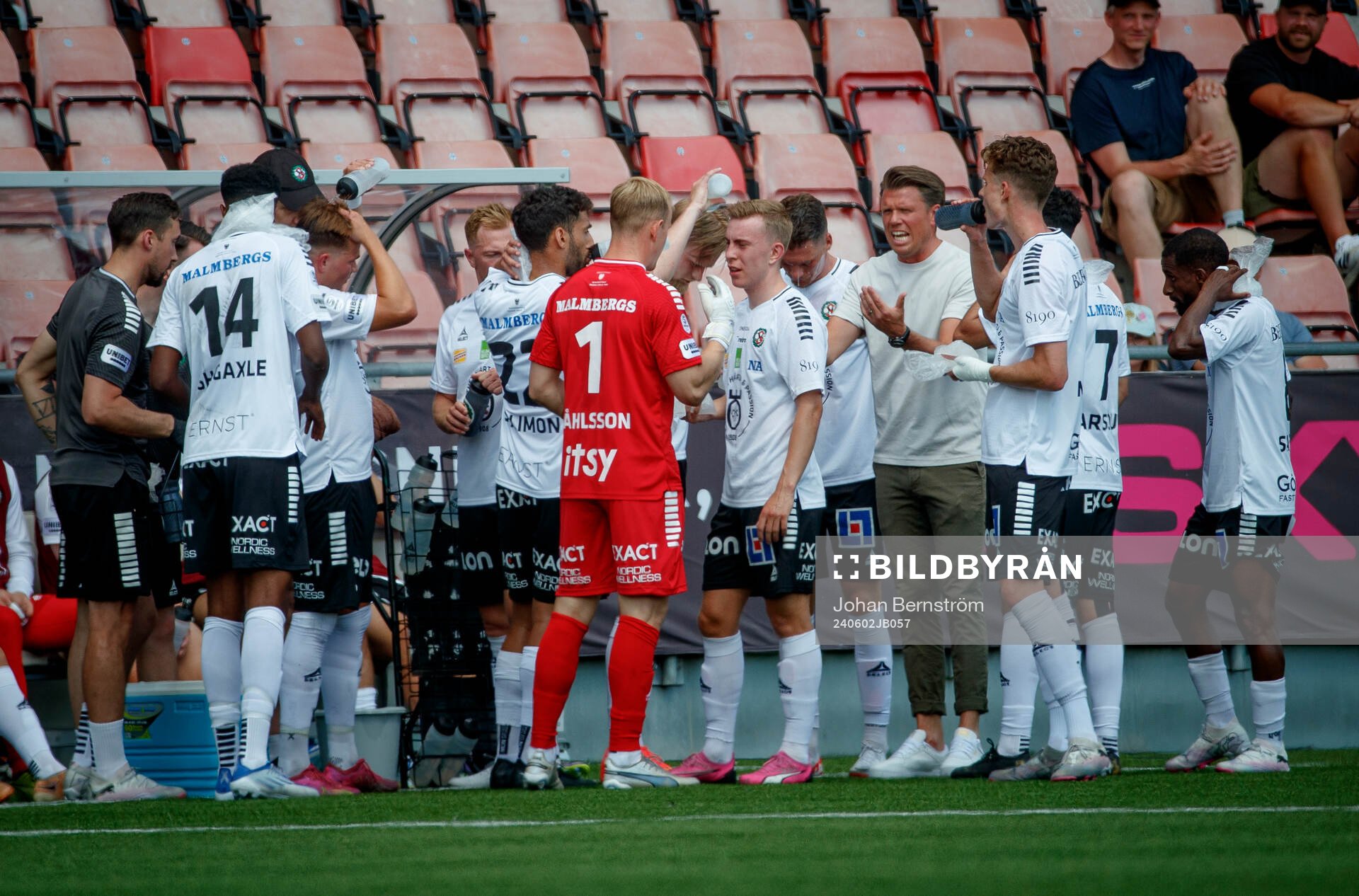 Vattenpaus hos Örebro och med huvudtränare Christian