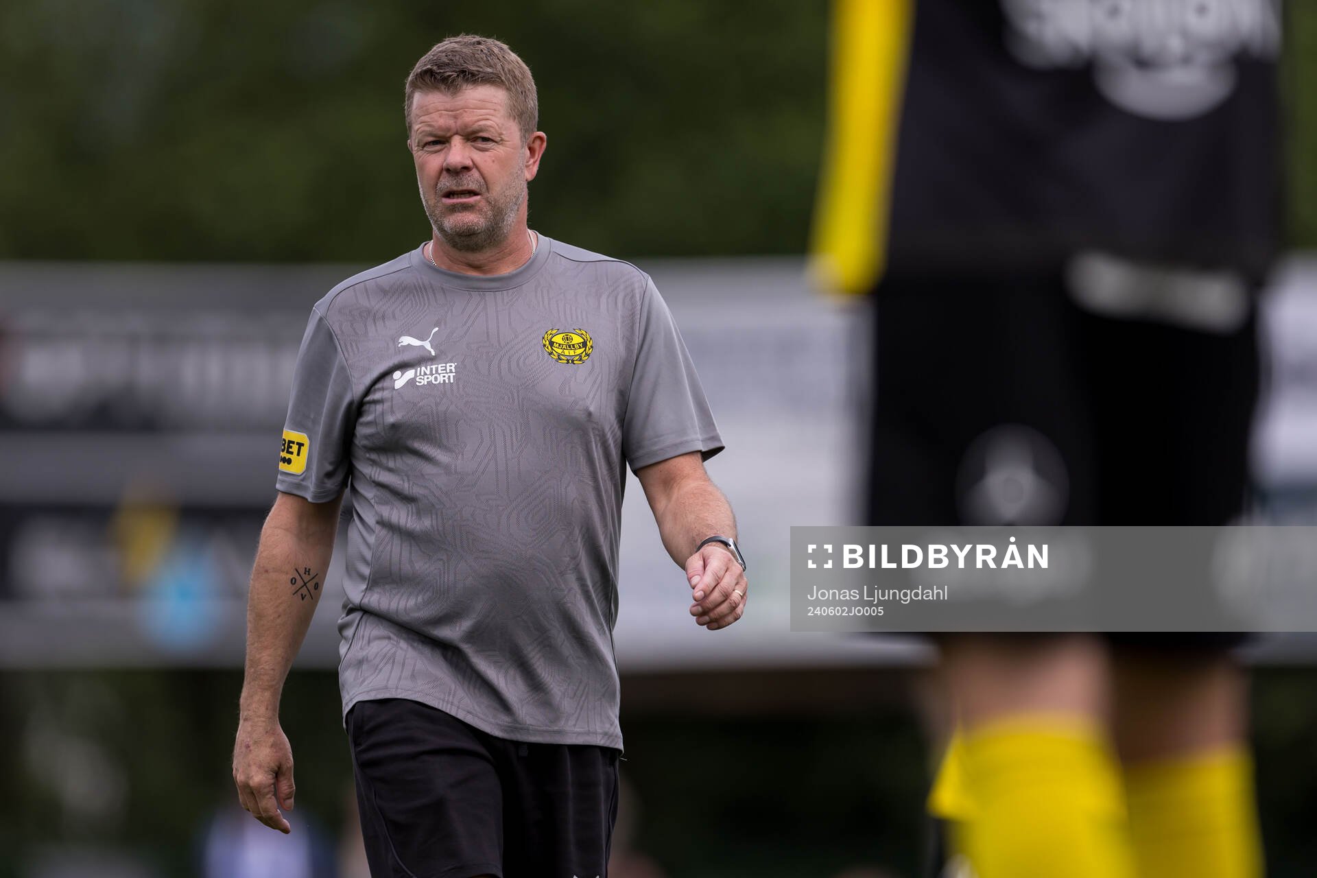 Mjällbys tränare Anders Torstensson
