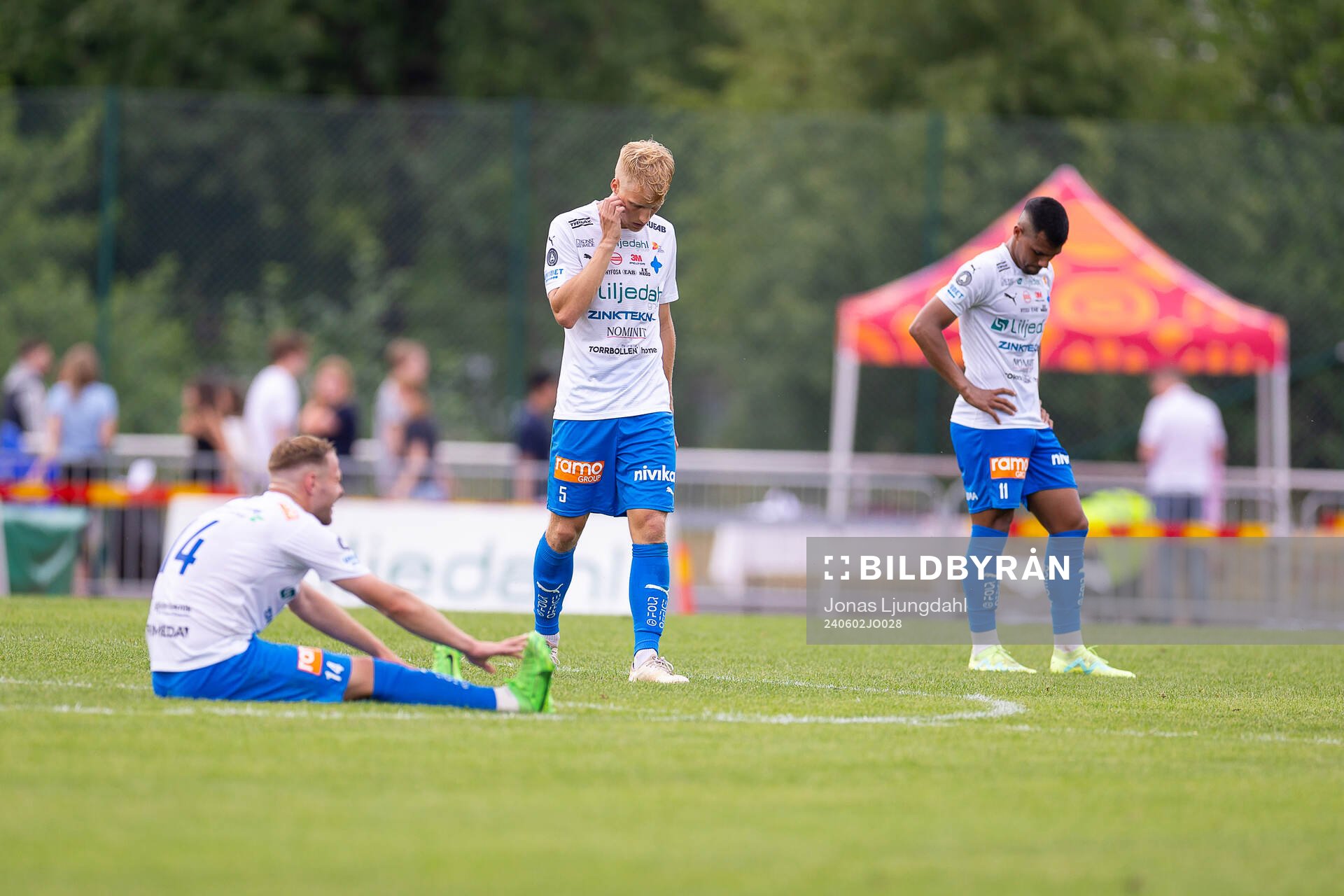Värnamos Victor Larsson och Wenderson Oliveira do