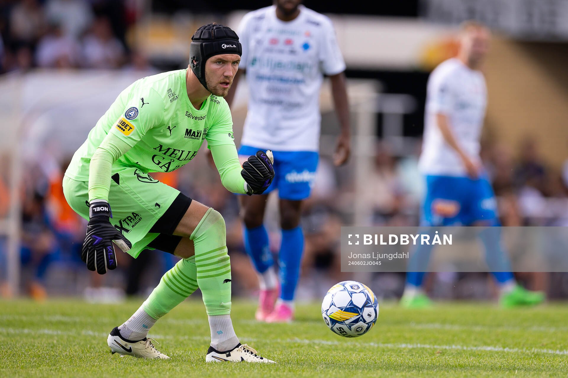 Mjällbys målvakt Noel Törnqvist
