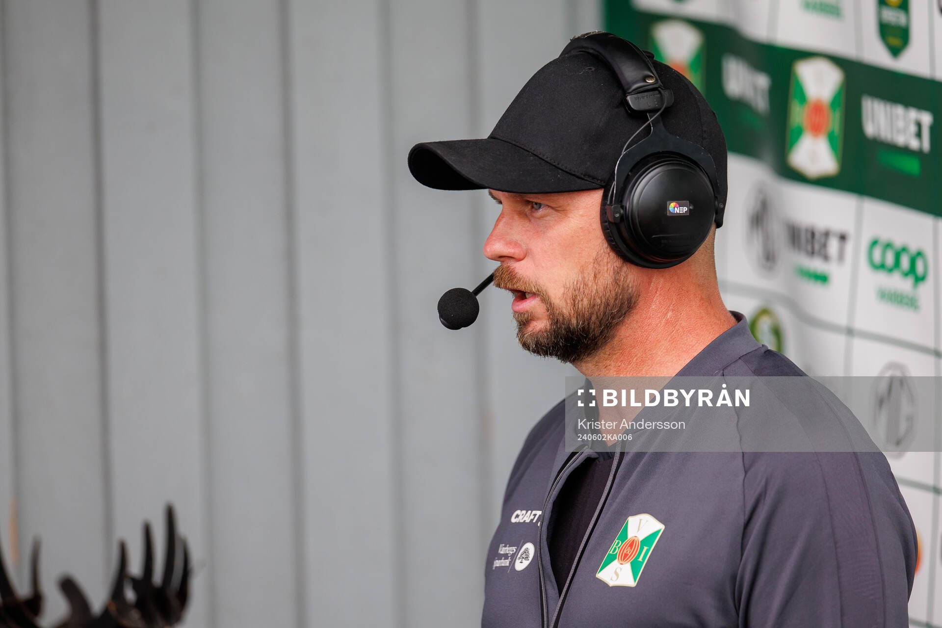 Varbergs tränare Tobias Linderoth