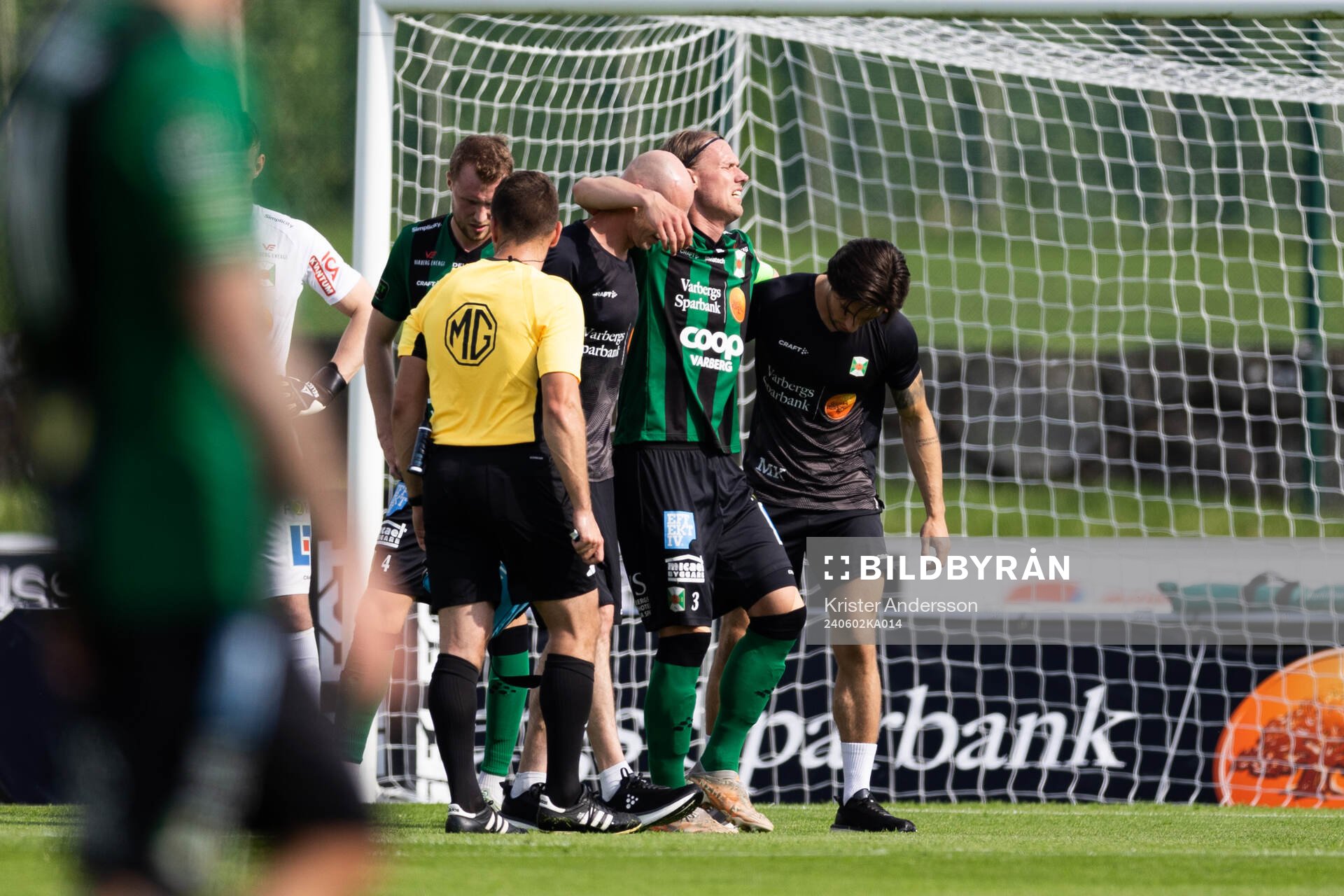 Varbergs Hampus Zackrisson med skada