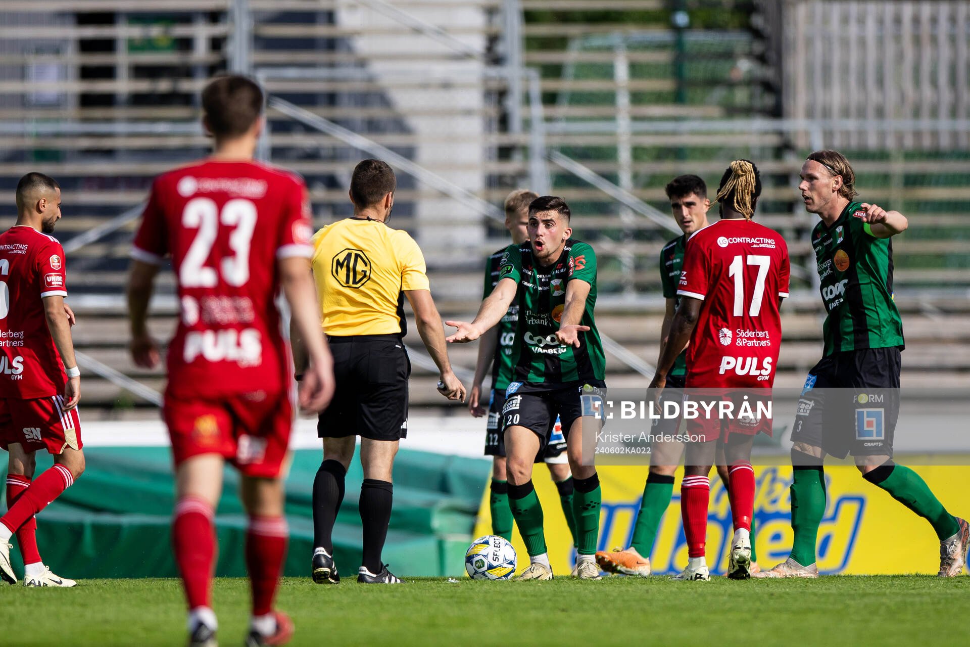 Varbergs Aulon Bitiqi reagerar