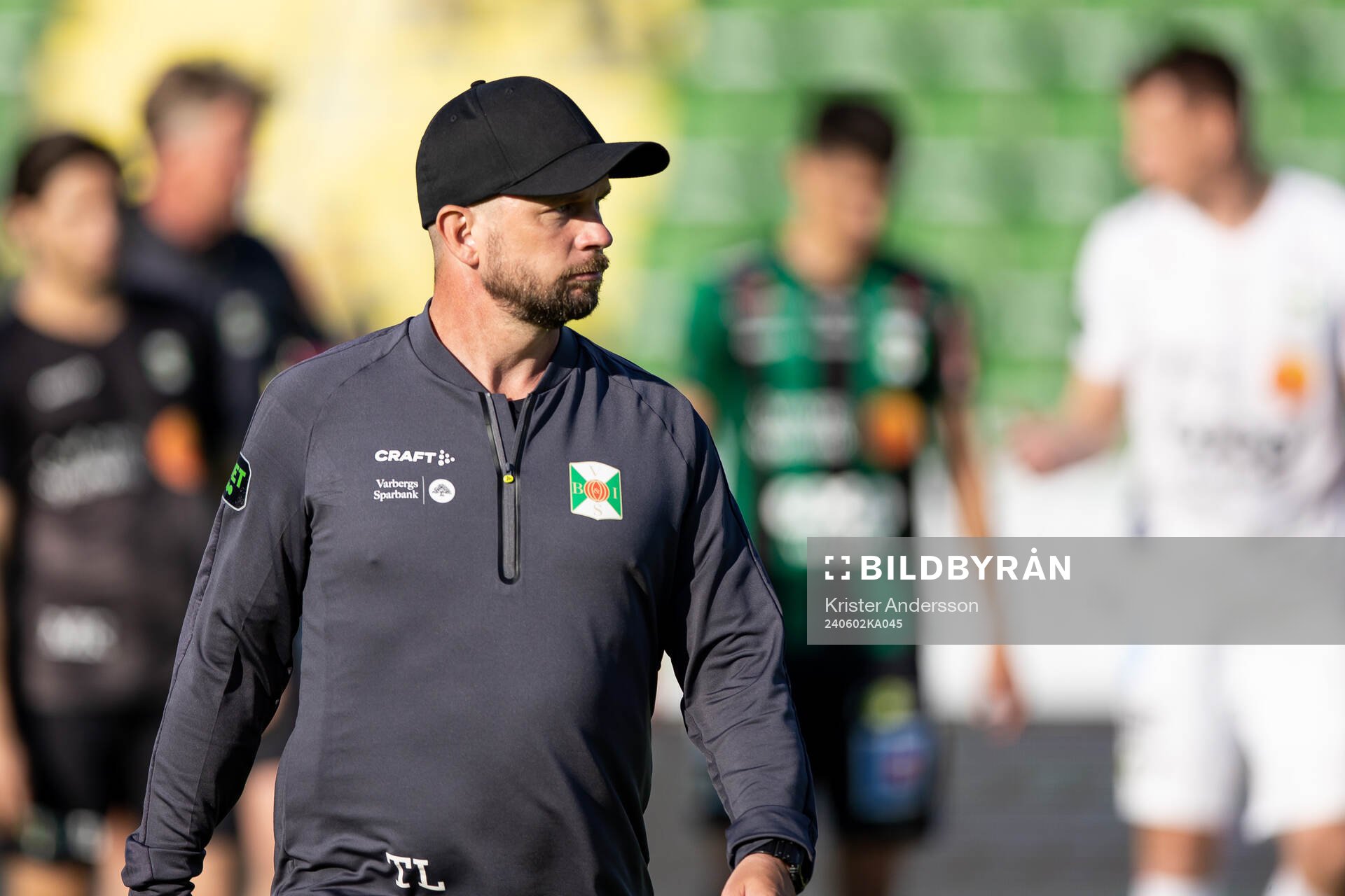 Varbergs tränare Tobias Linderoth