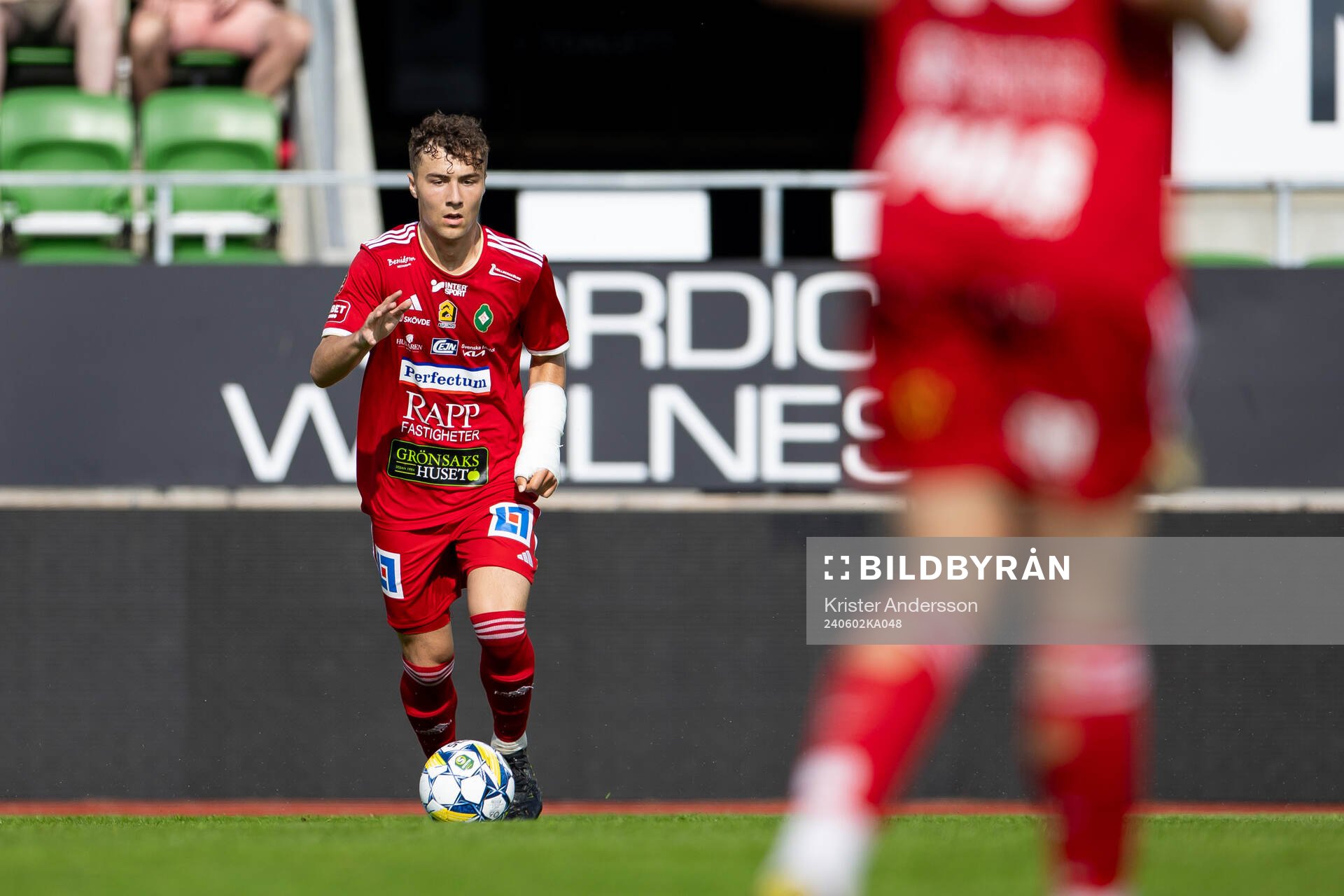 Skövde AIKs Filip Drinic