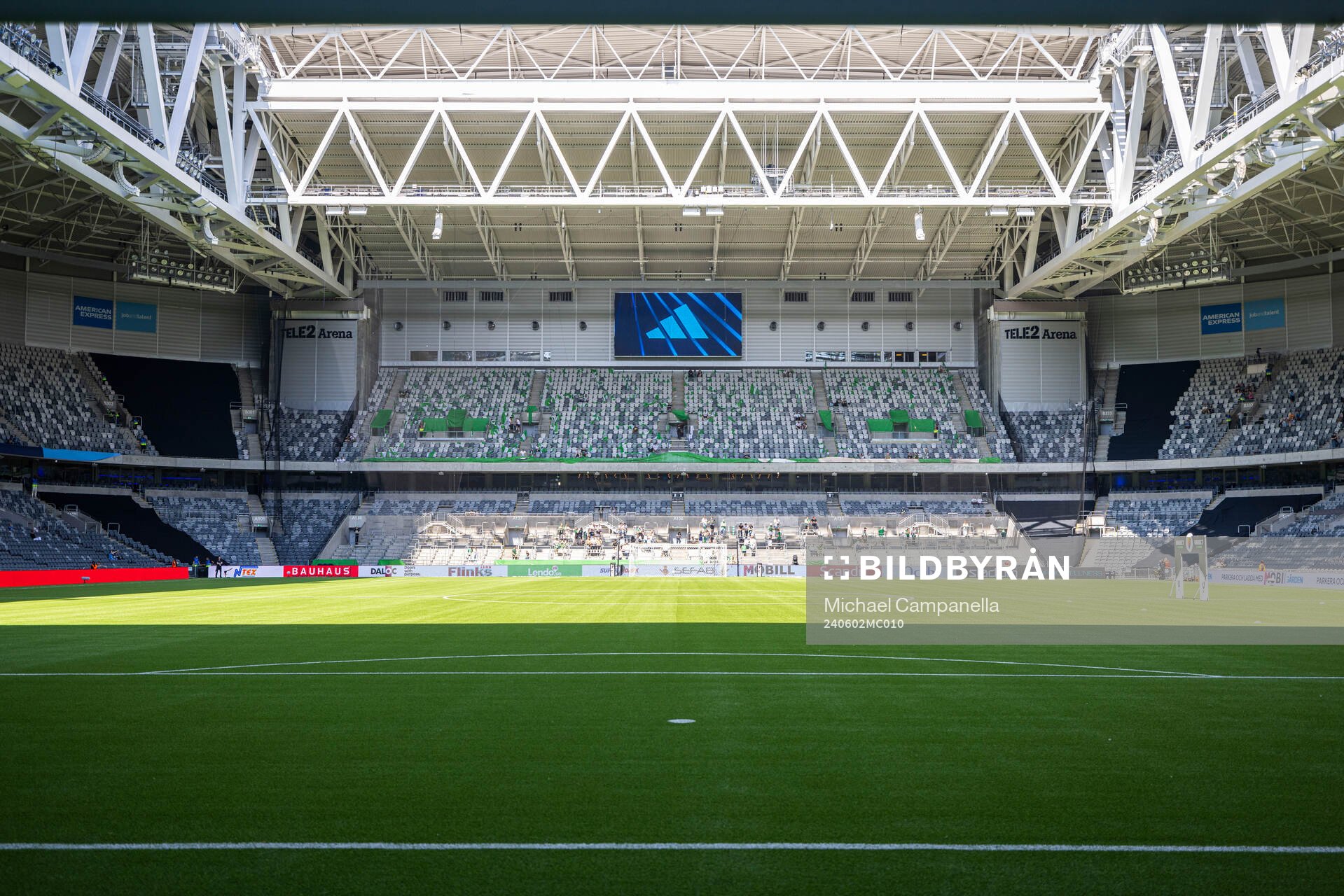 under fotbollsmatchen i Allsvenskan mellan Djurgården och
