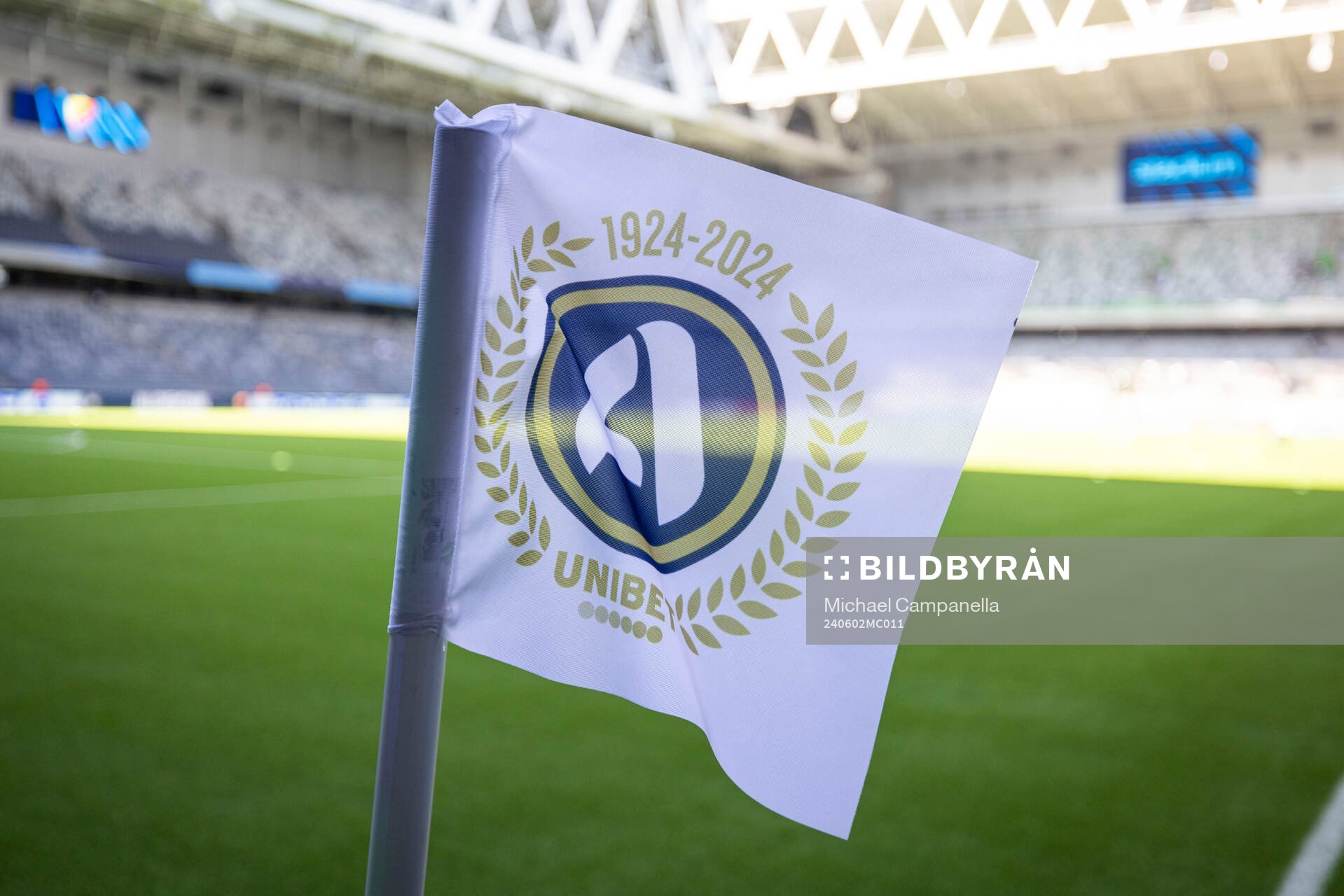 under fotbollsmatchen i Allsvenskan mellan Djurgården och