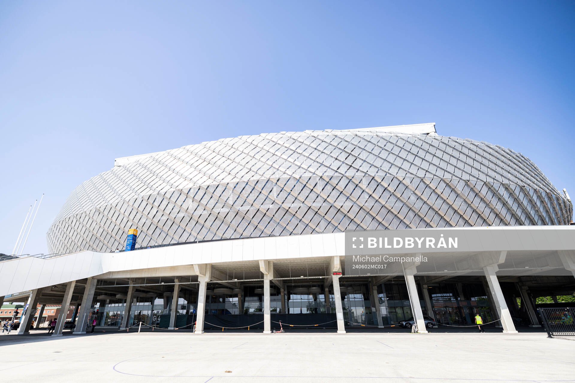 Generell vy utanför Tele2 Arena