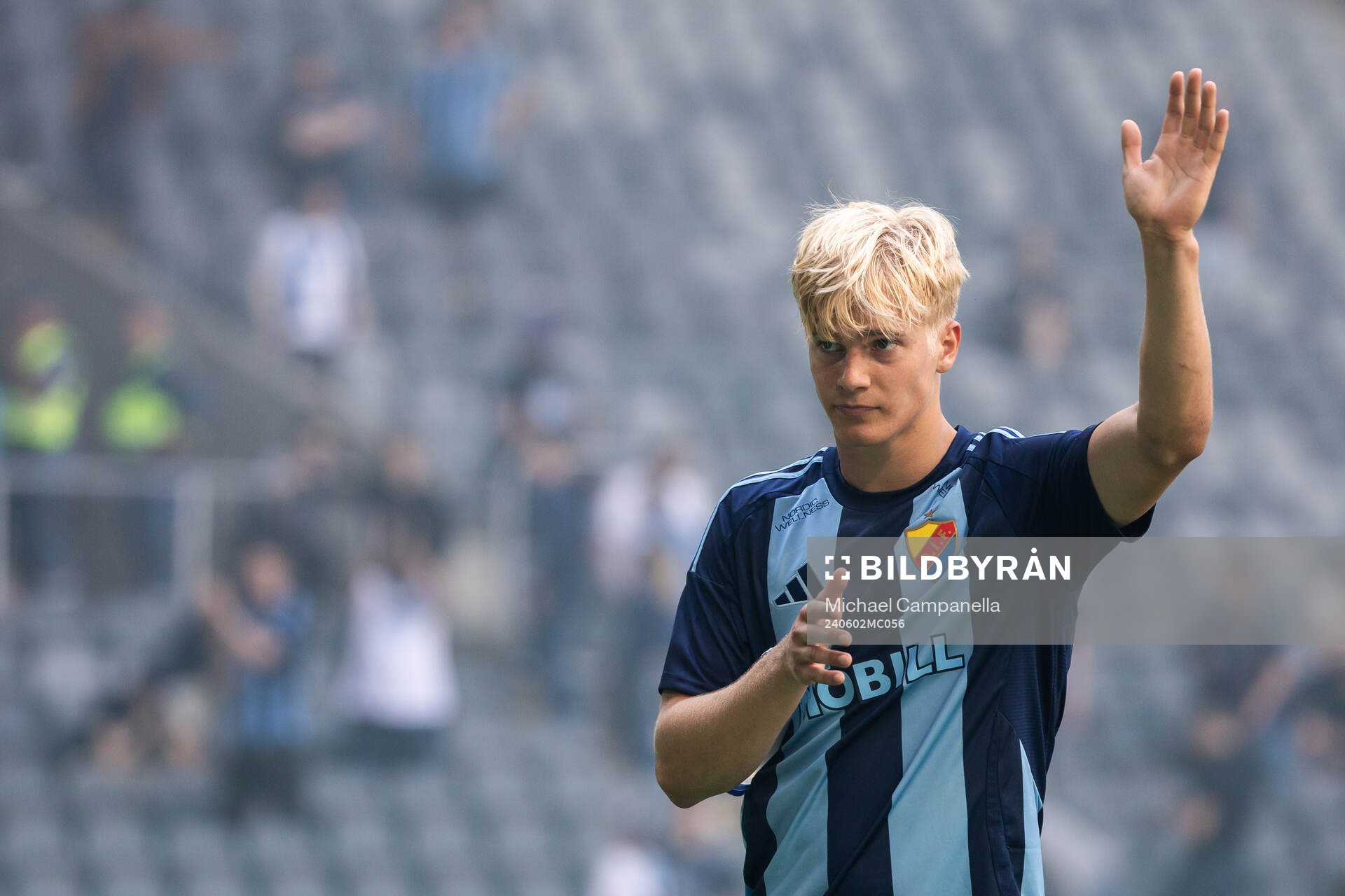 Djurgårdens Lucas Bergvall deppar