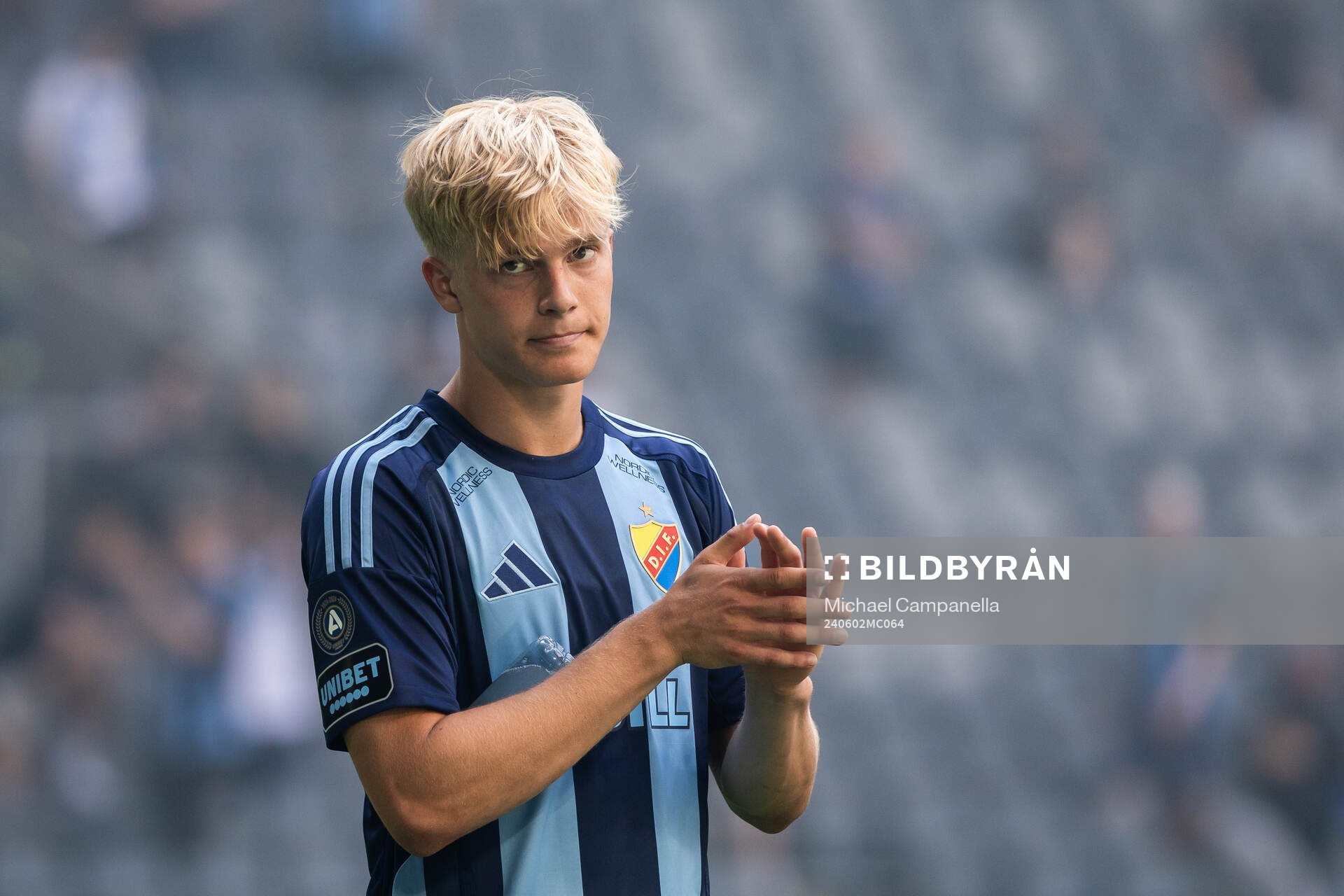 Djurgårdens Lucas Bergvall deppar