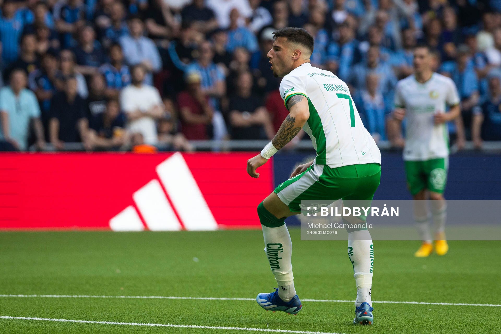 Hammarbys Viktor Dukanovic deppar