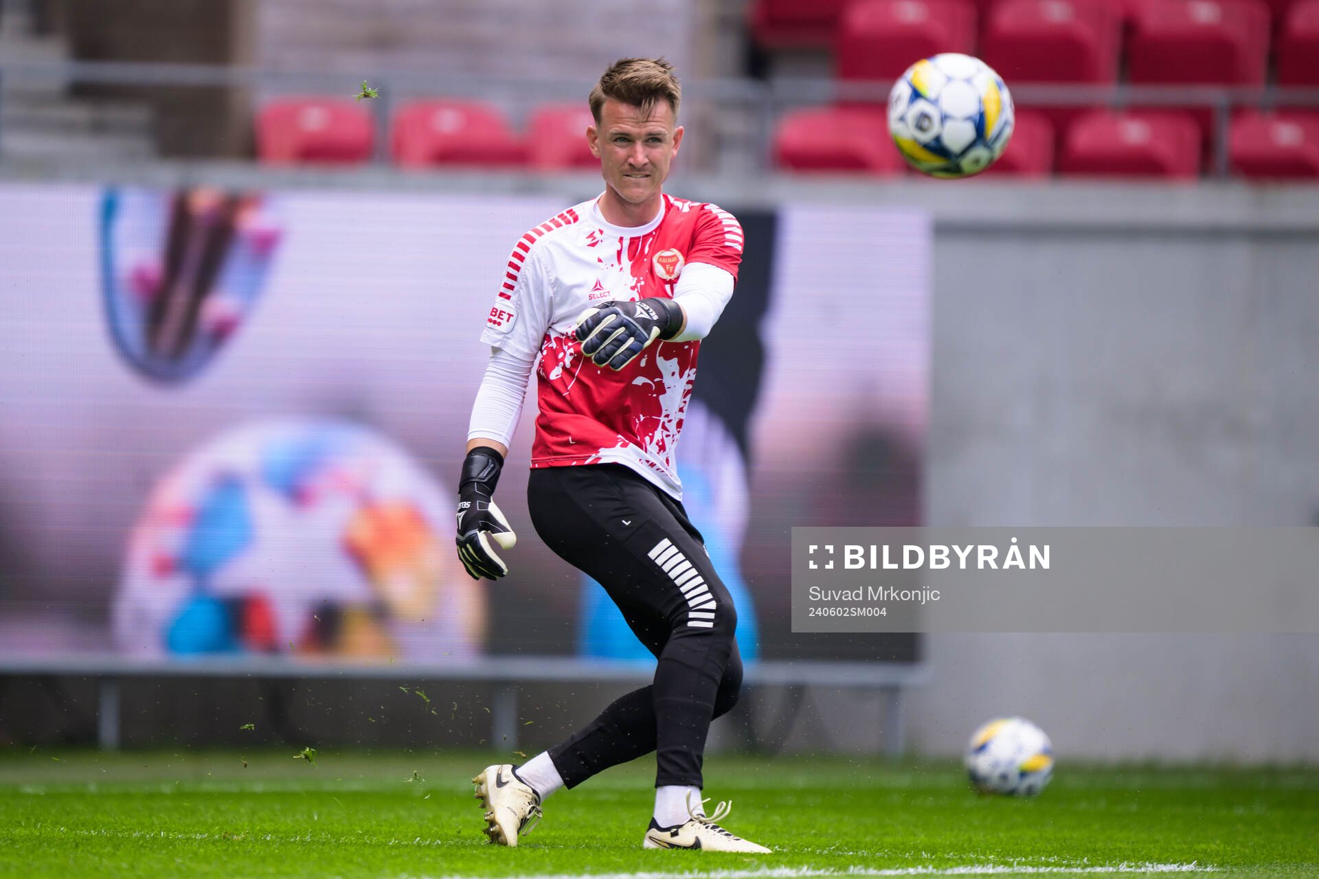 Kalmars målvakt Jakob Kindberg