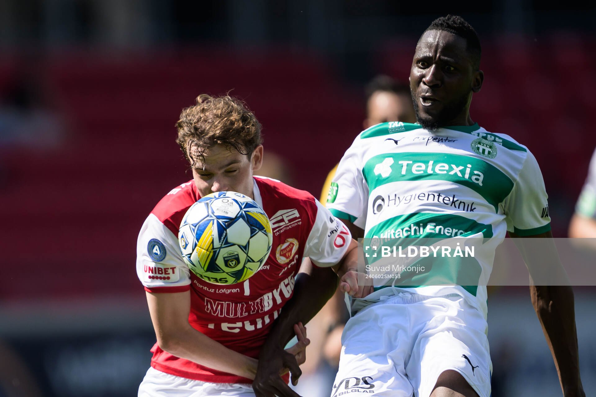 Kalmars Jacob Trenskow och Västerås Frederic Nsabiyumva