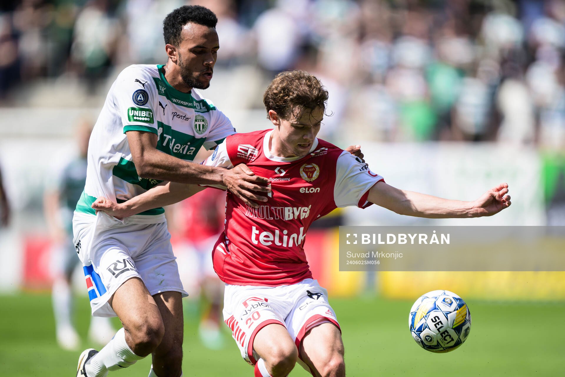 Västerås Alex Douglas och Kalmars Jacob Trenskow