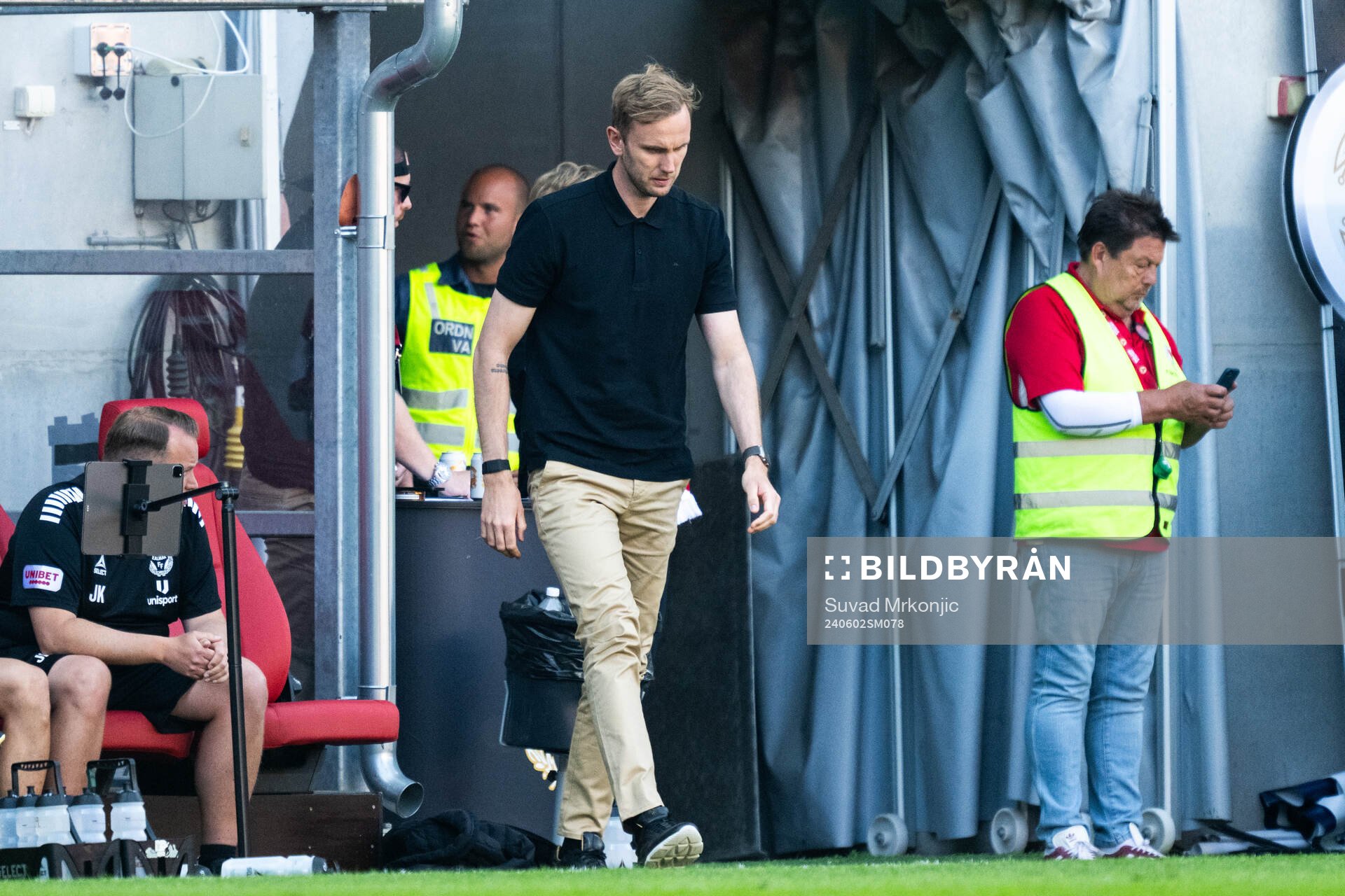 Kalmars tränare Henrik Jensen deppar