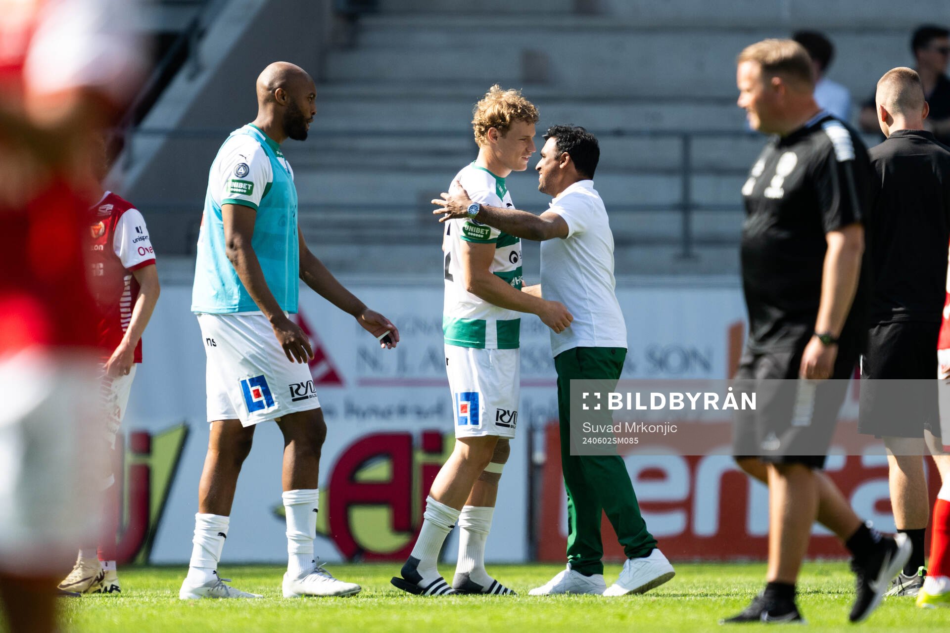 Västerås Herman Magnusson och tränare Kalle Karlsson
