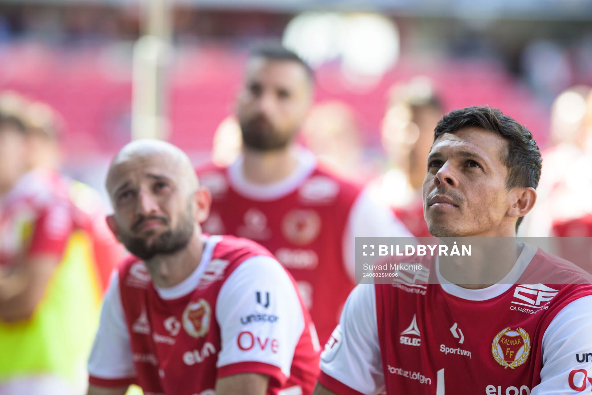 Kalmars Robert Gojani och Romario Pereira Sipiao deppar