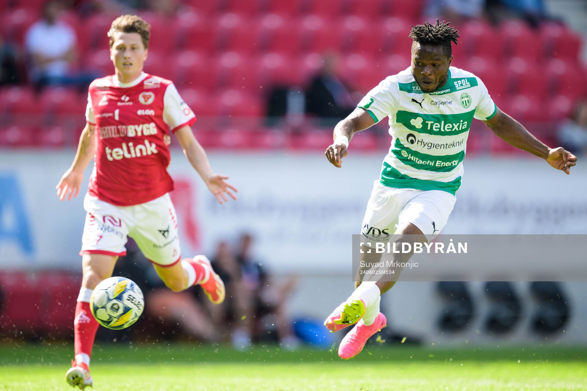 Västerås Henry Offia gör här 0-4