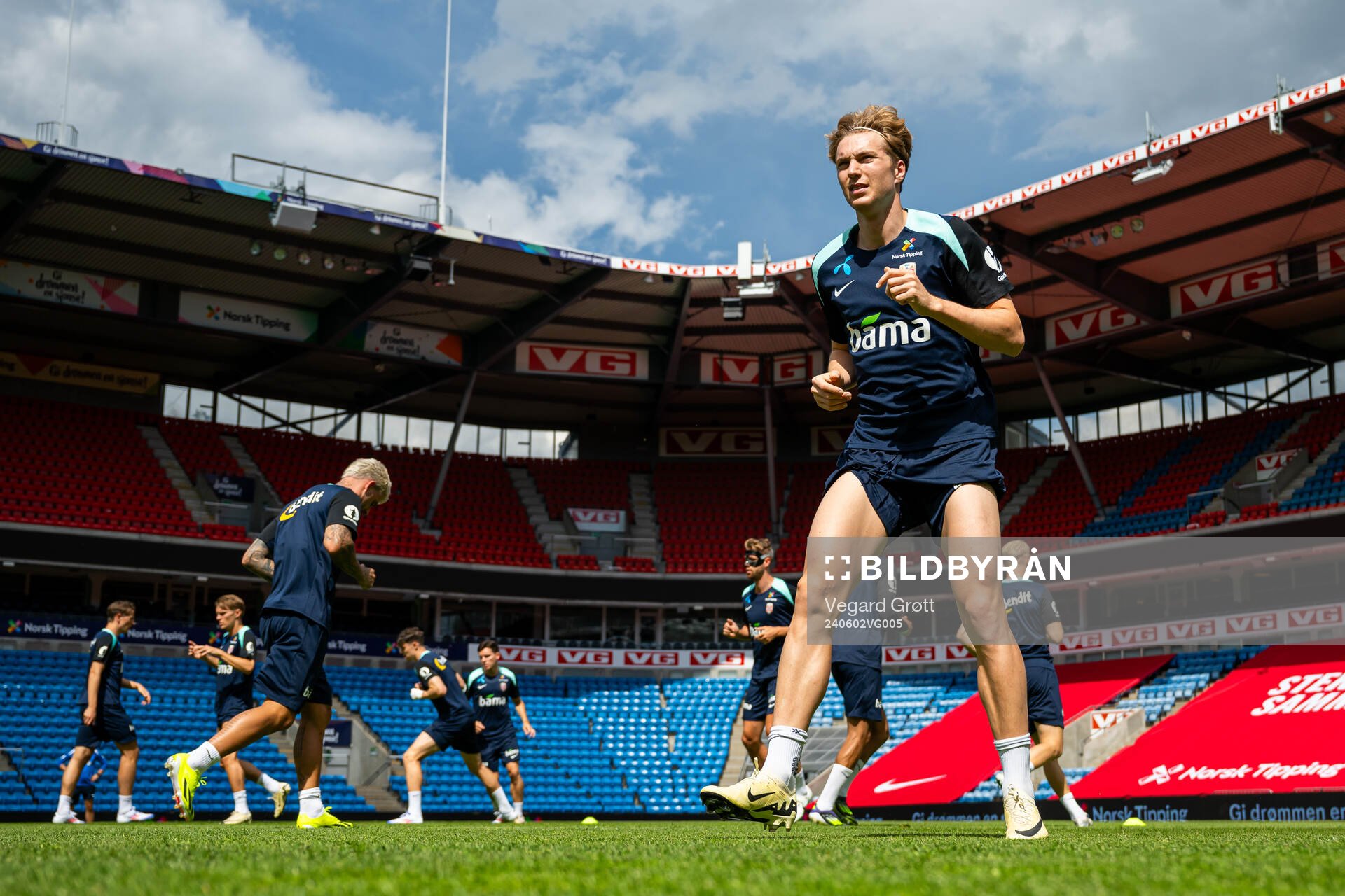 Kristian Thorstvedt of the Norwegian national football team