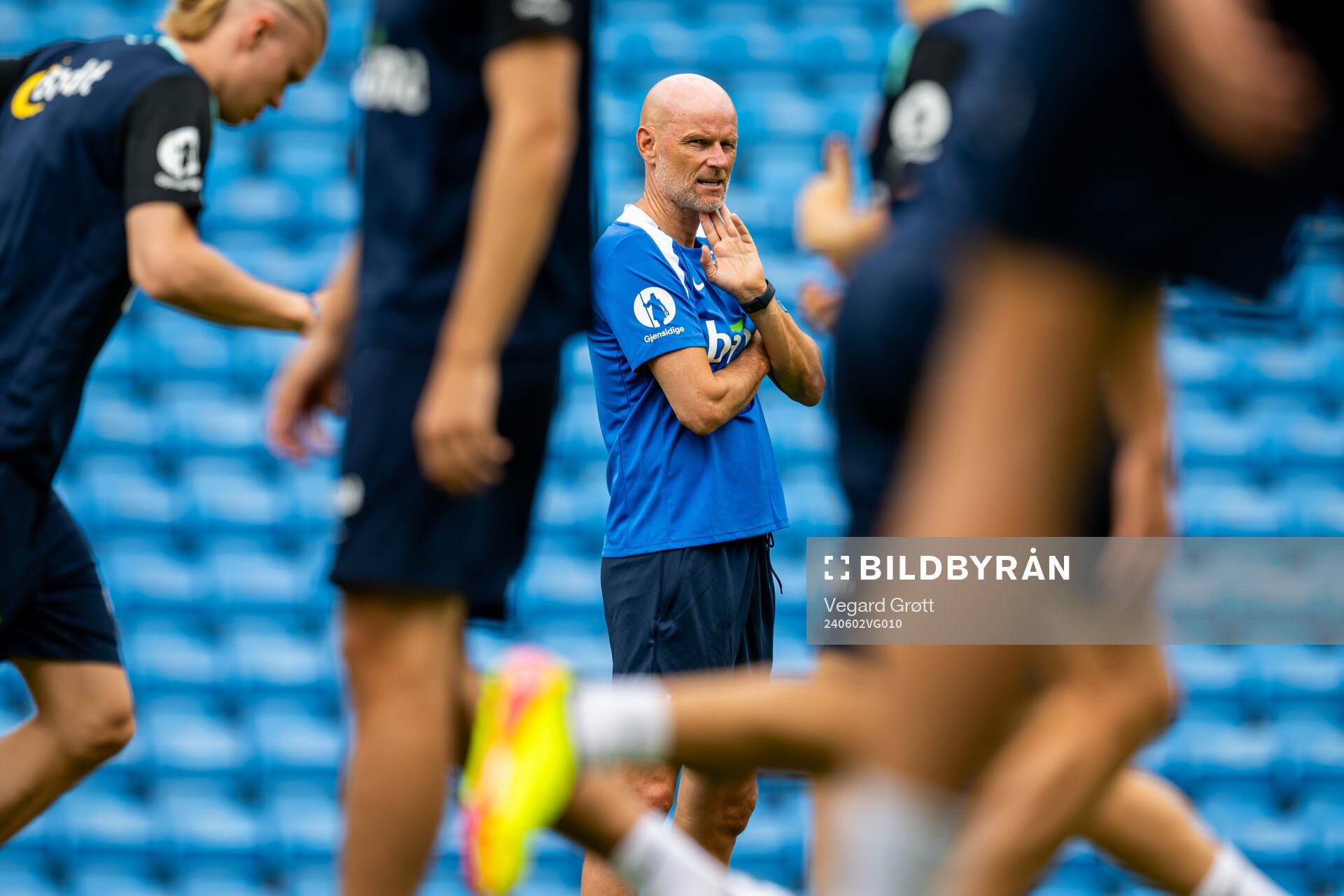 Ståle Solbakken, head coach of the Norwegian national