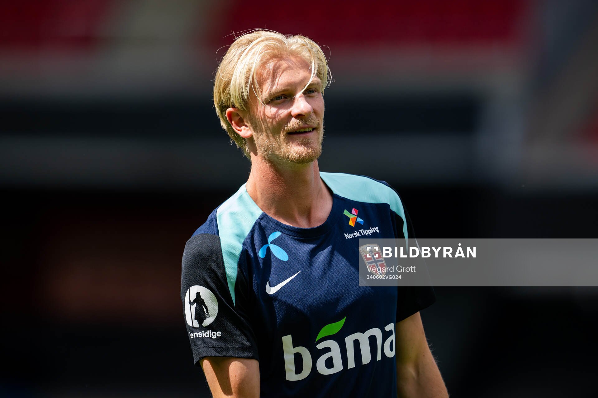 Morten Thorsby of the Norwegian national football team
