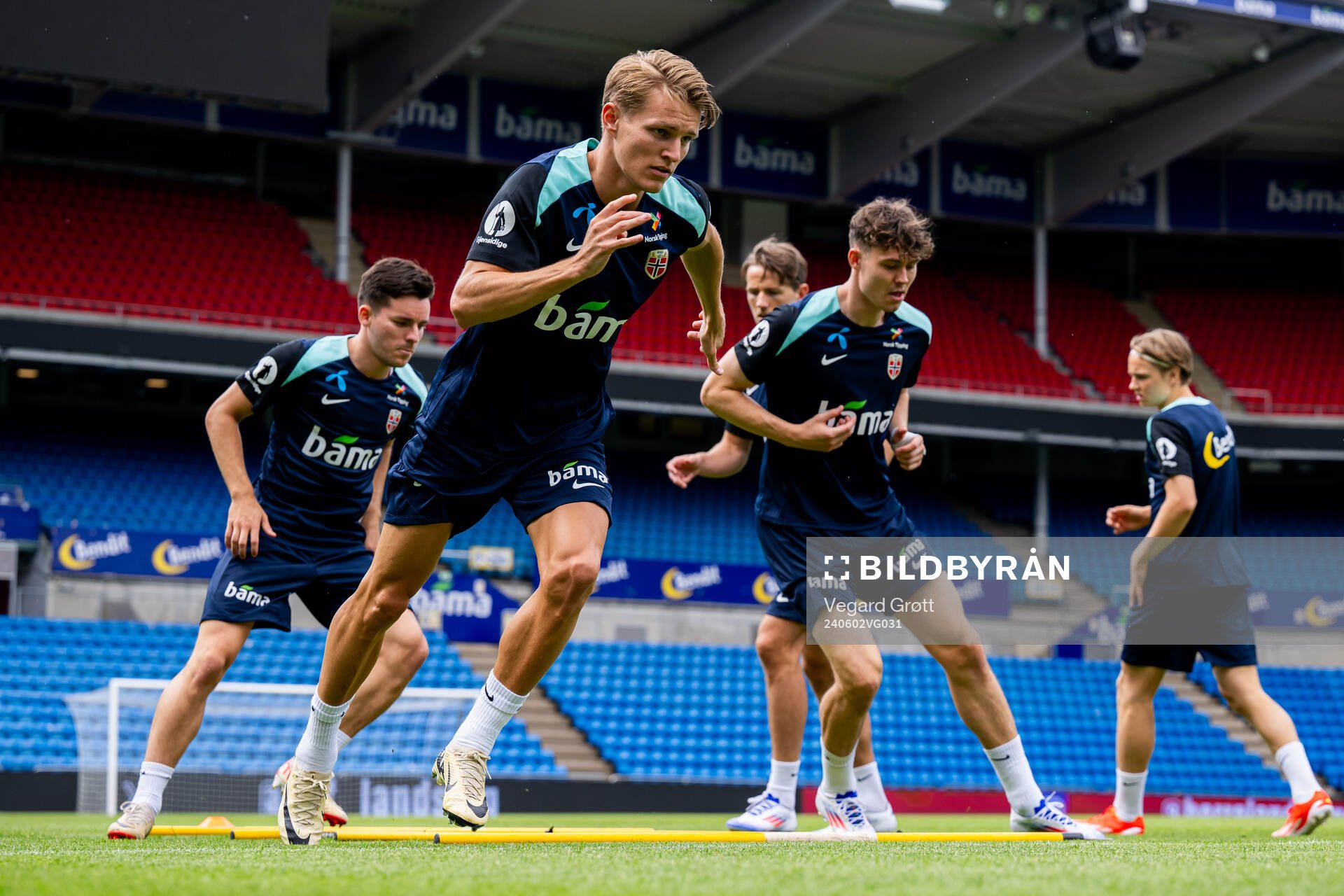 Martin Ødegaard of the Norwegian national football team
