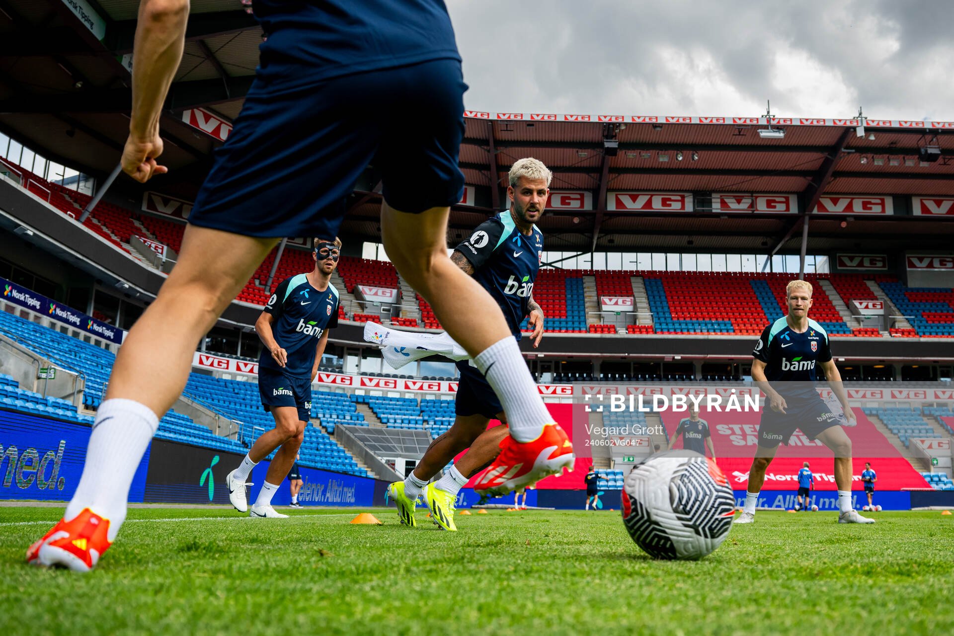 Aron Dønnum of the Norwegian national football team