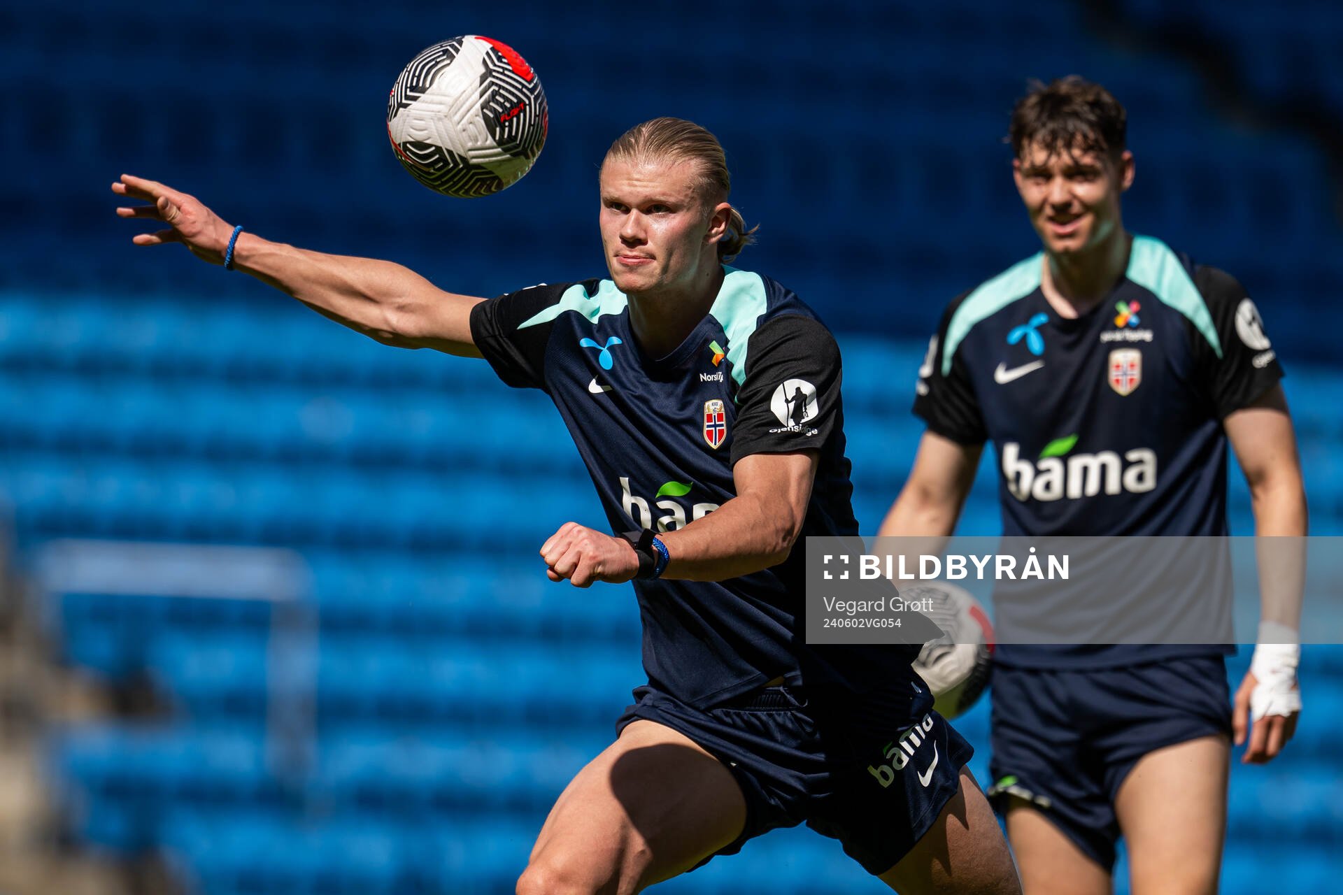 Erling Braut Haaland of the Norwegian national football team