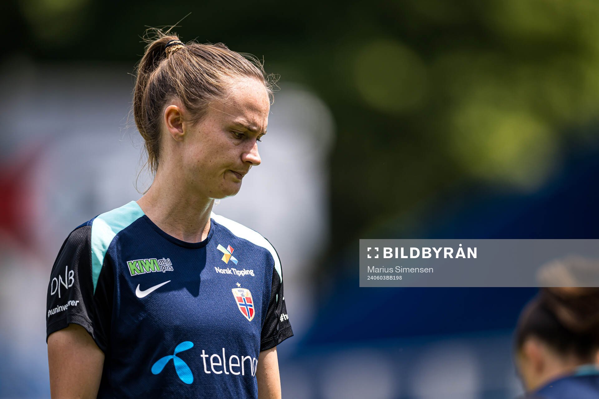 Caroline Graham Hansen of the Norwegian women's national