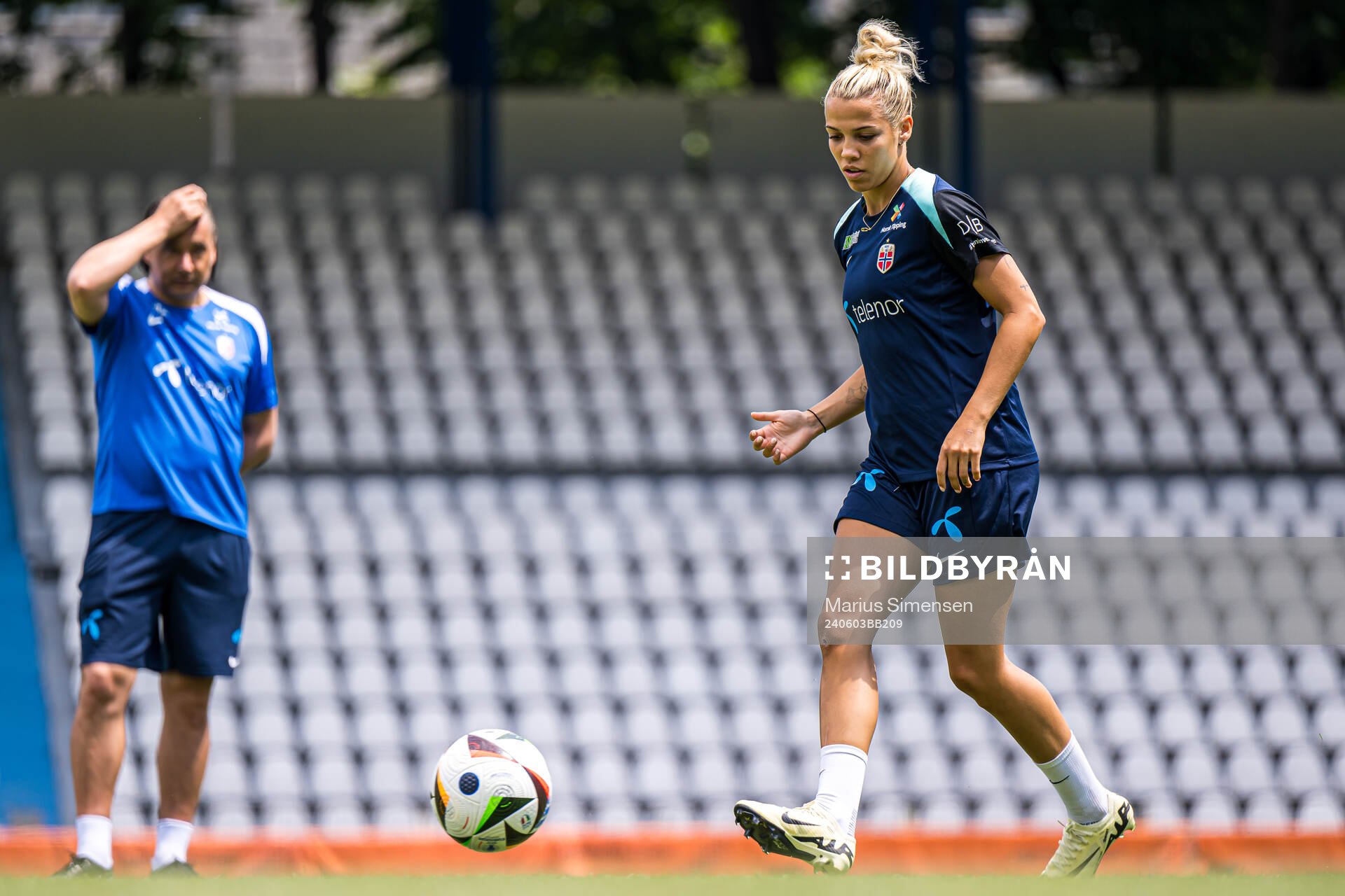 Celin Bizet Ildhusøy of the Norwegian women's national