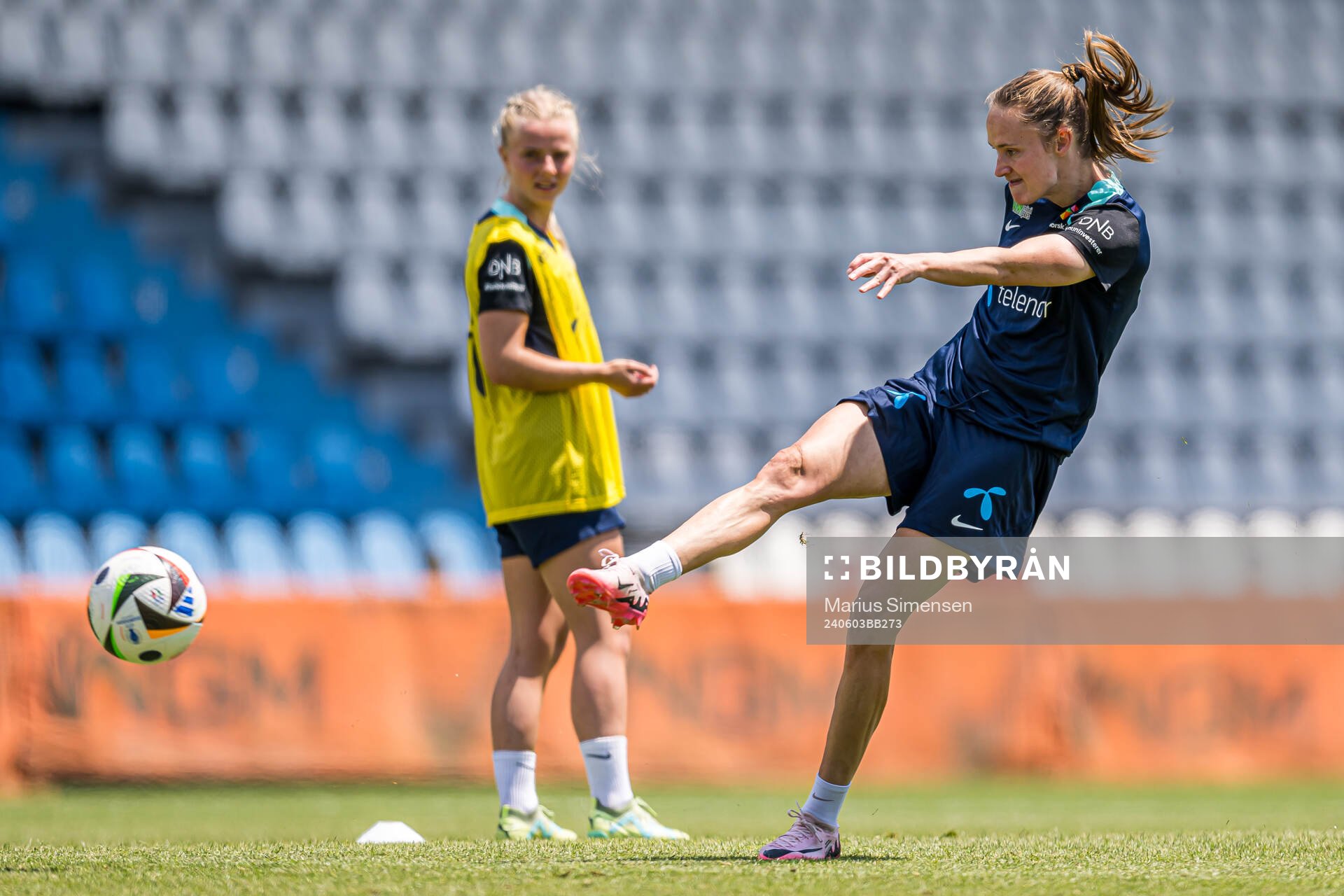 Caroline Graham Hansen of the Norwegian women's national