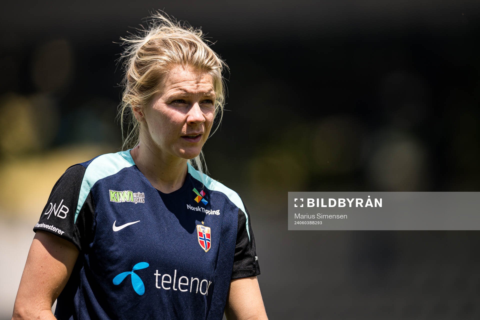 Ada Martine Stolsmo Hegerberg of the Norwegian women's